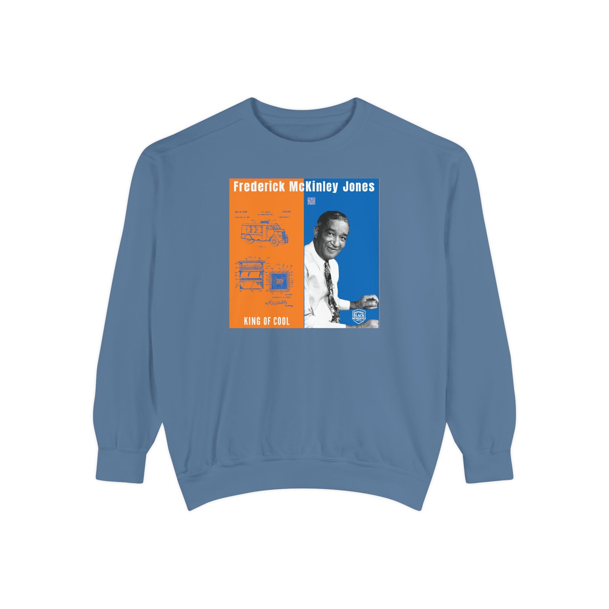 Frederick McKinley Jones, Unisex, Garment-Dyed Sweatshirt