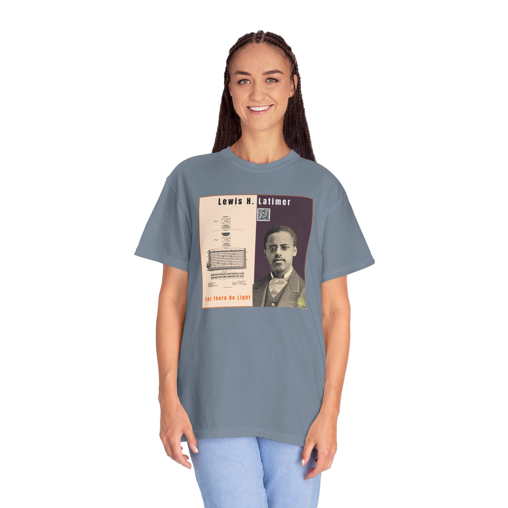 Lewis H. Latimer, Unisex, Historical Portrait T-shirt (City Champs)