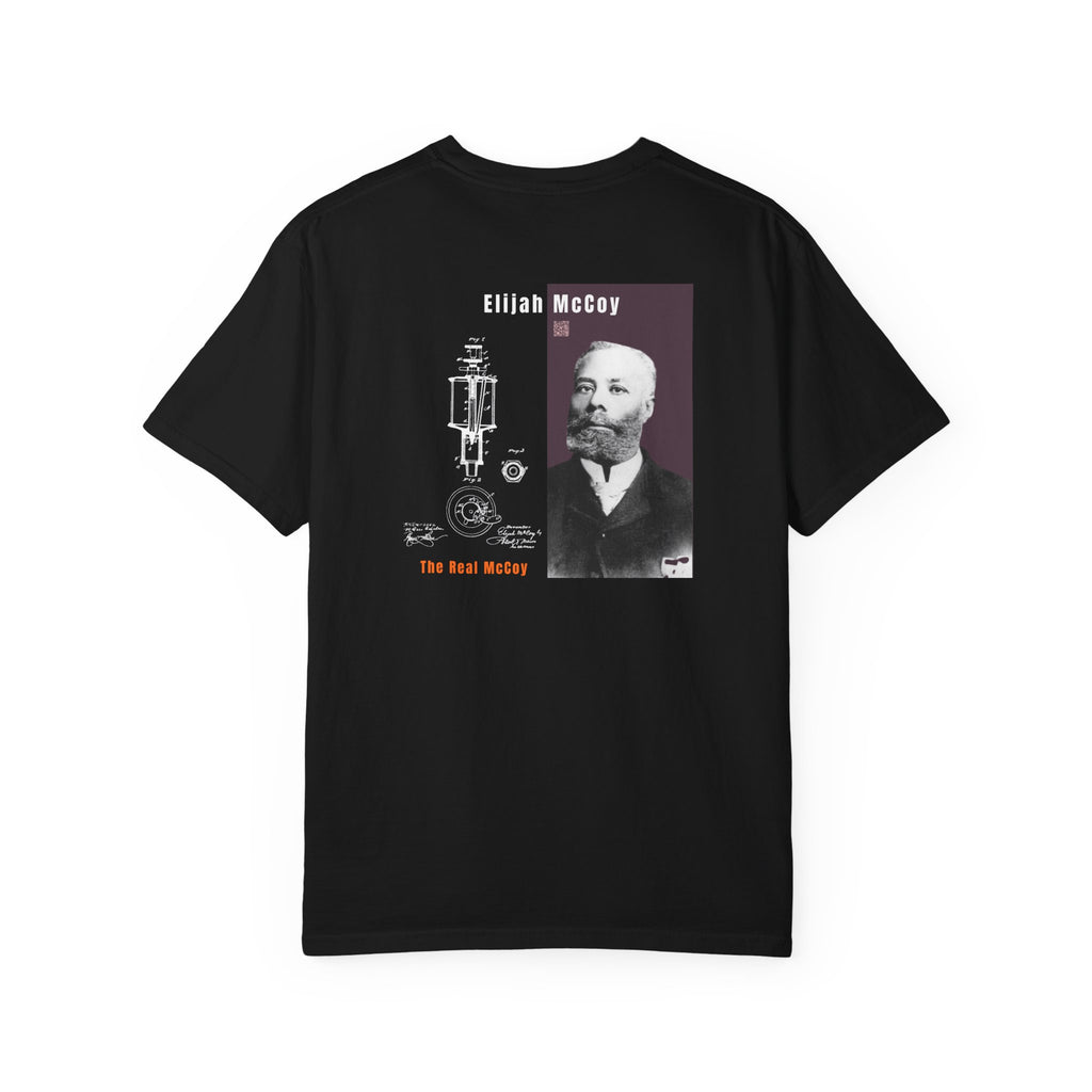 Elijah McCoy, Unisex, 2 Side, Historical Portrait T-shirt