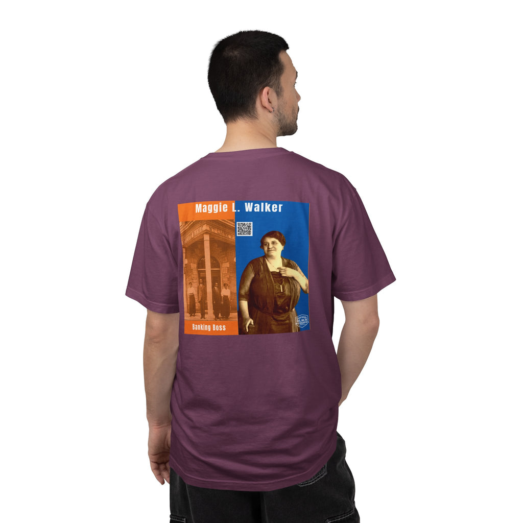 Maggie L. Walker, Unisex, 2 Side Historical Portrait T-shirt