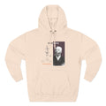 Defend Black Memories: Elijah McCoy Three-Panel Design Hoodie-Historic Black Portrait Pullover