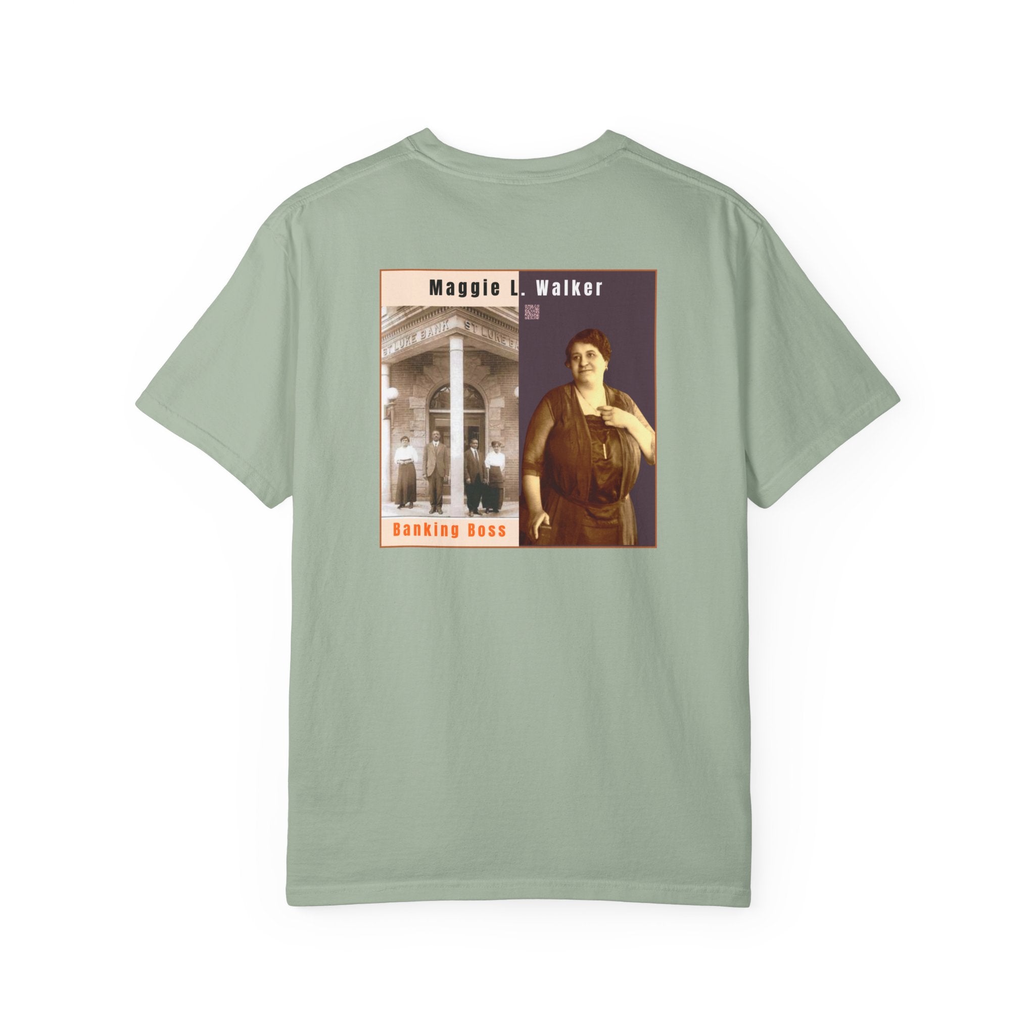 Maggie L. Walker, Unisex, 2 Side Historical Portrait T-shirt