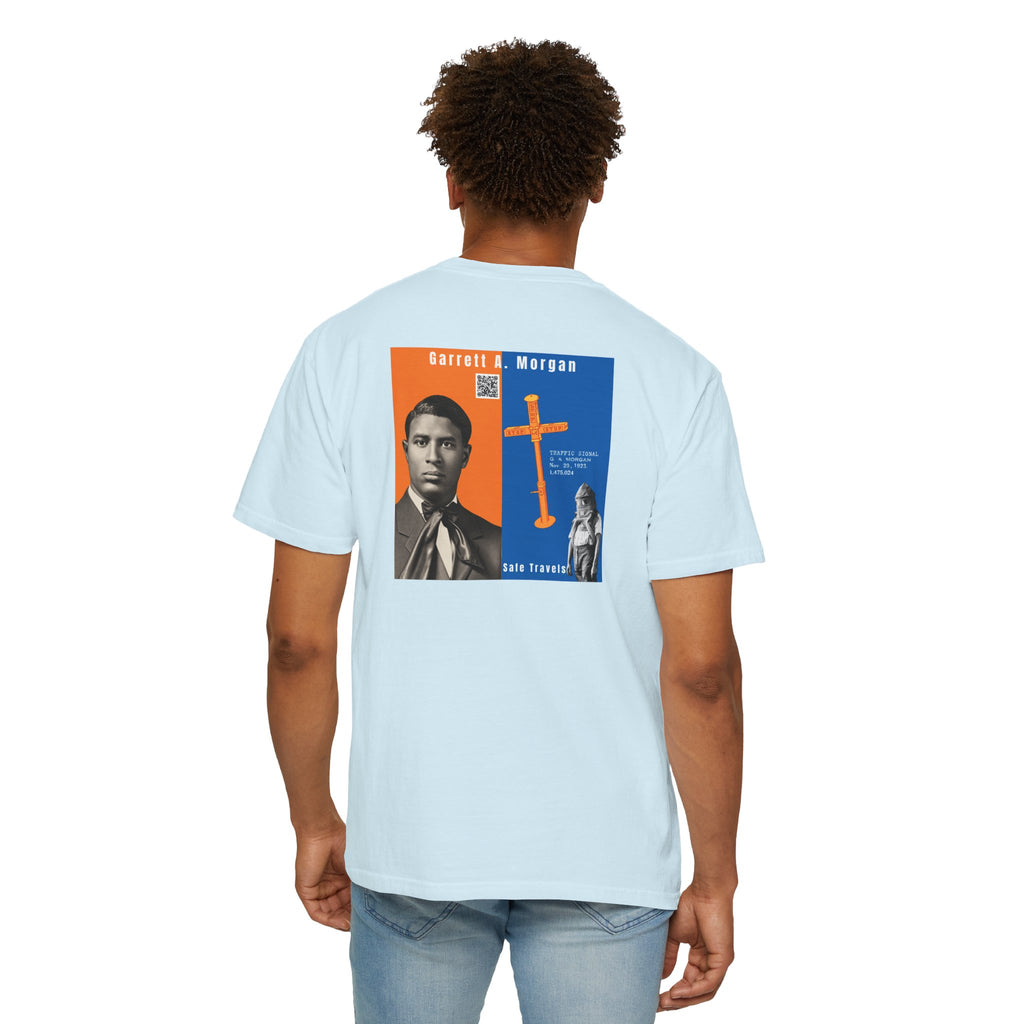 Garrett A. Morgan, 2 Side, Historical Portrait T-shirt (City Champs)