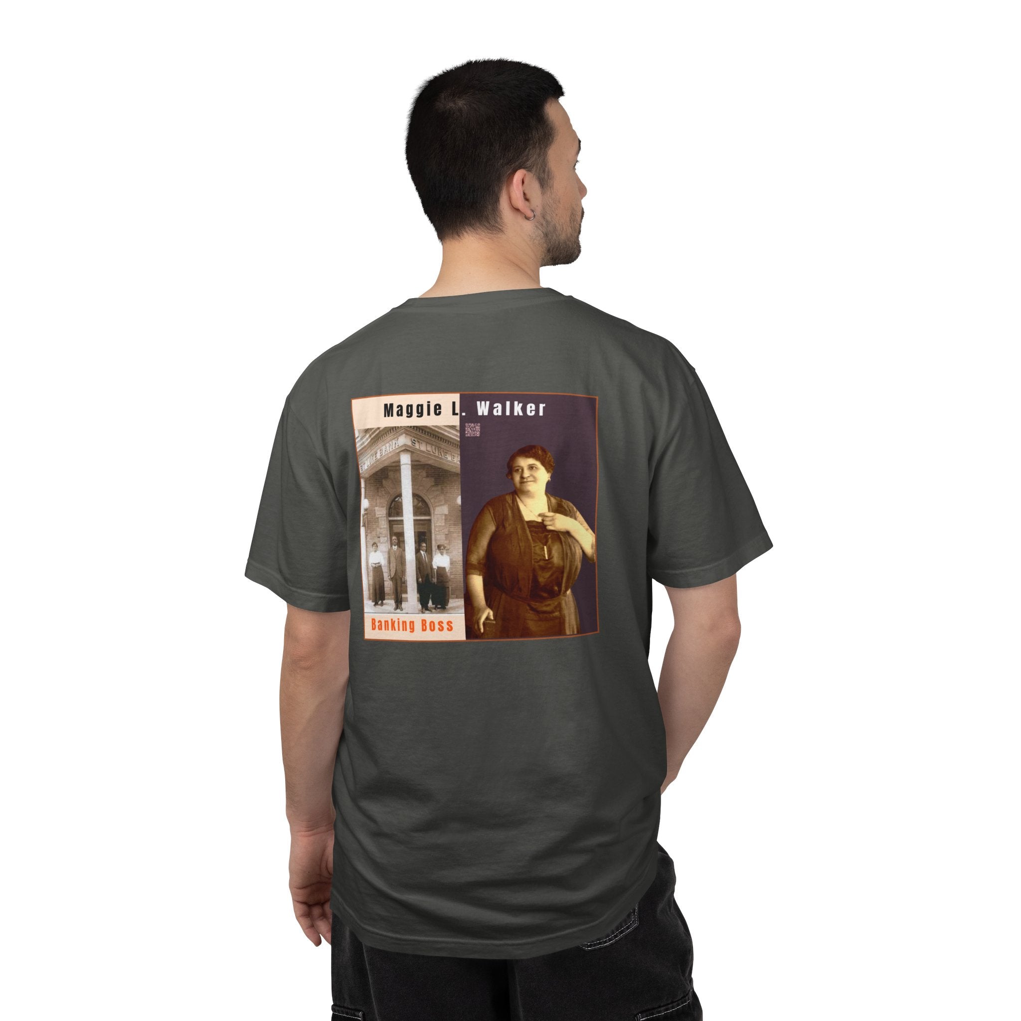 Maggie L. Walker, Unisex, 2 Side Historical Portrait T-shirt