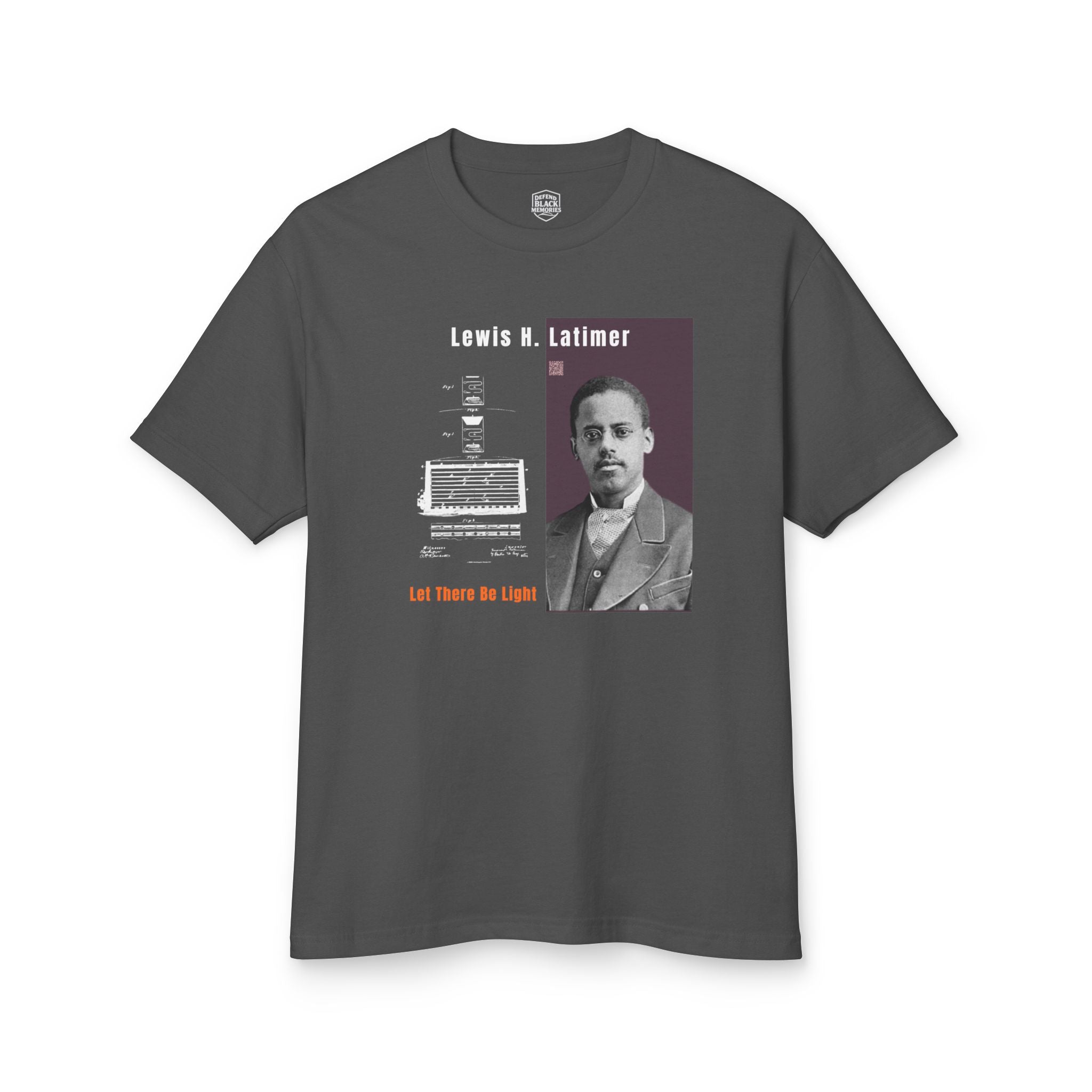 Lewis H. Latimer, Unisex, Historical Portrait T-shirt