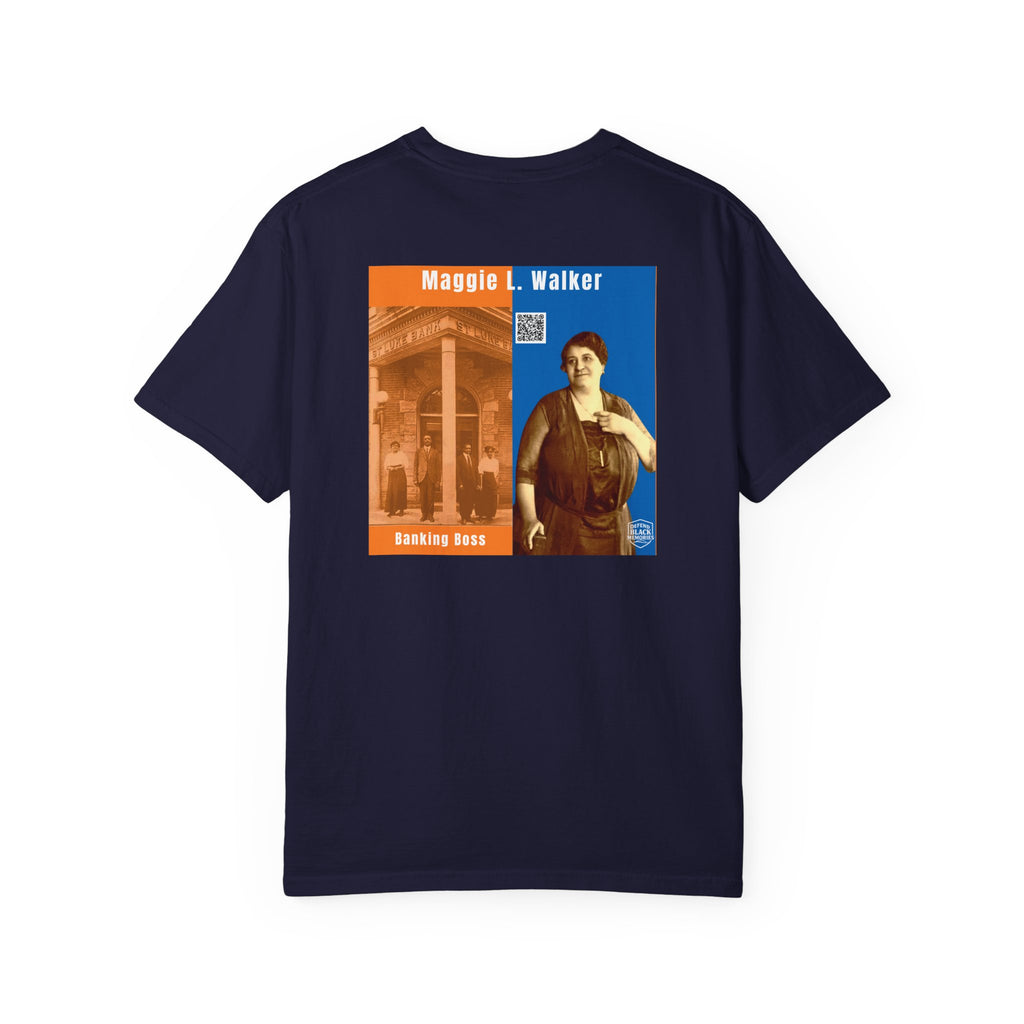 Maggie L. Walker, Unisex, 2 Side Historical Portrait T-shirt