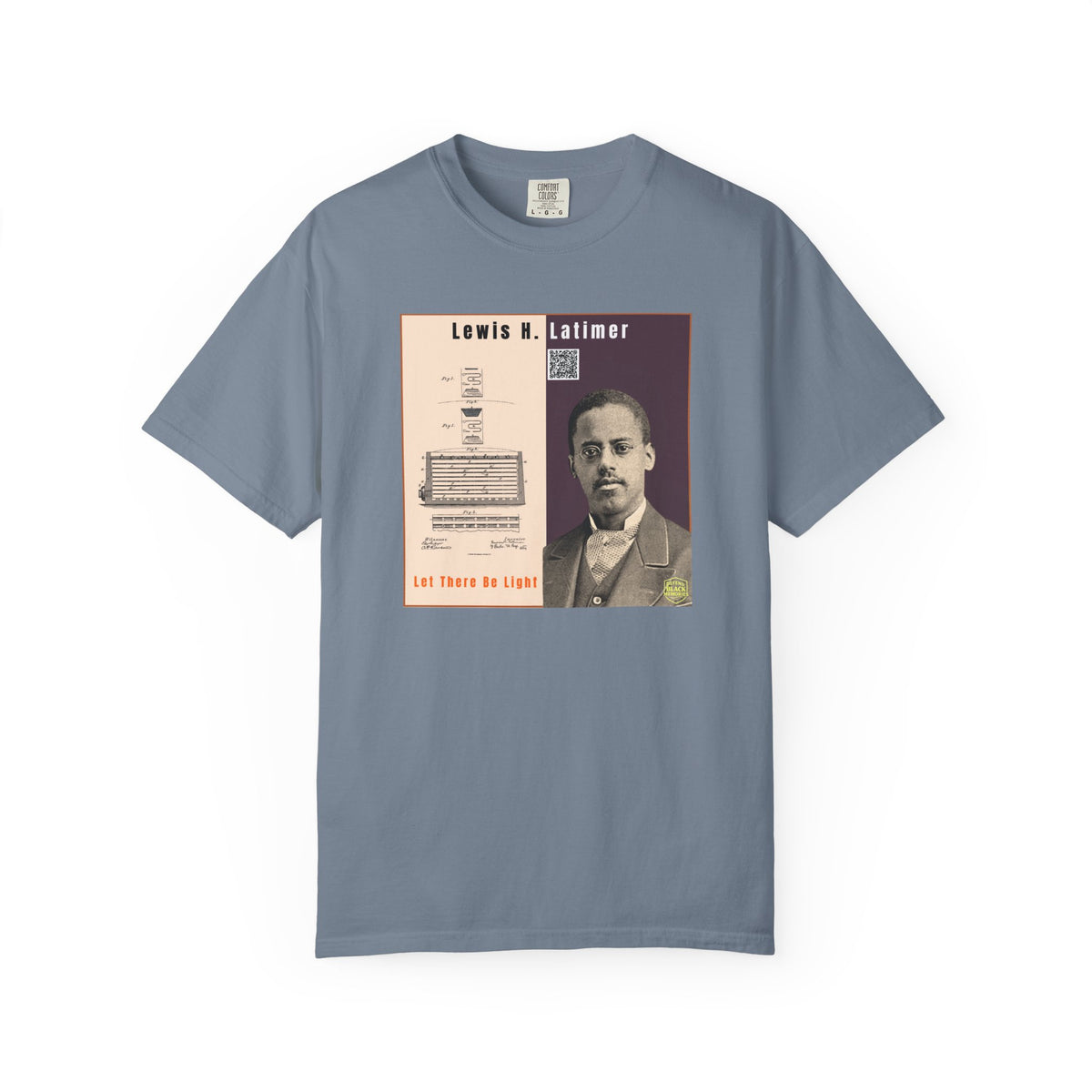Lewis H. Latimer, Unisex, Historical Portrait T-shirt (City Champs)