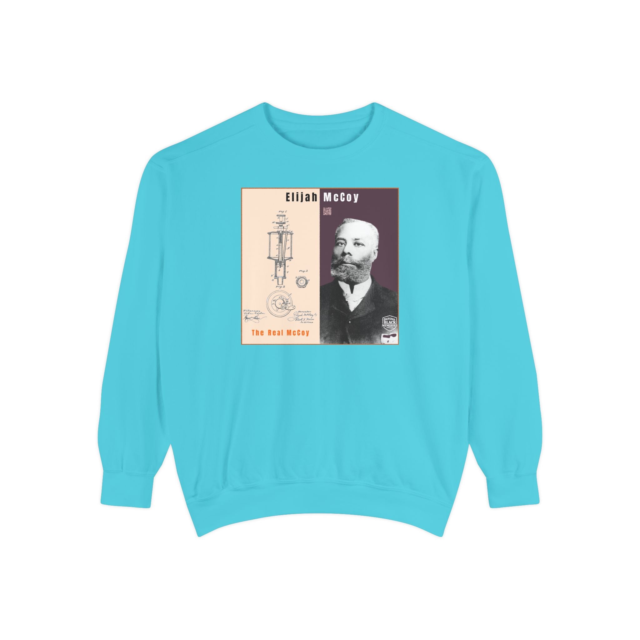 "The Real McCoy" Elijah McCoy Garment Dyed Tribute Sweatshirt (City Champs)