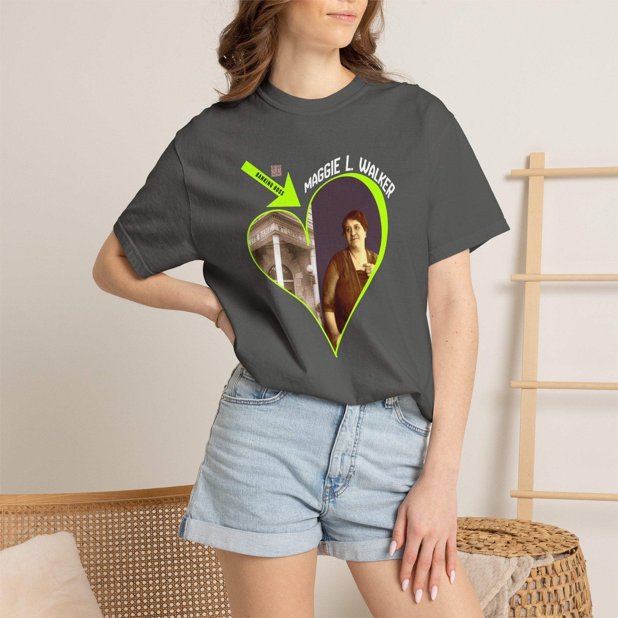Maggie L. Walker Tribute Tee...First Woman to Charter a Bank