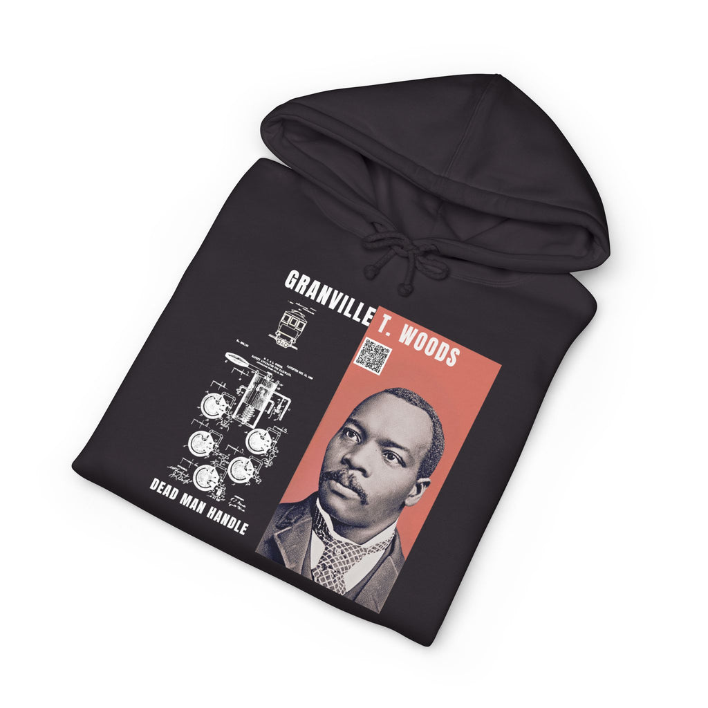 Granville T. Woods Portrait Hoodie -Historical Portrait Hoodie