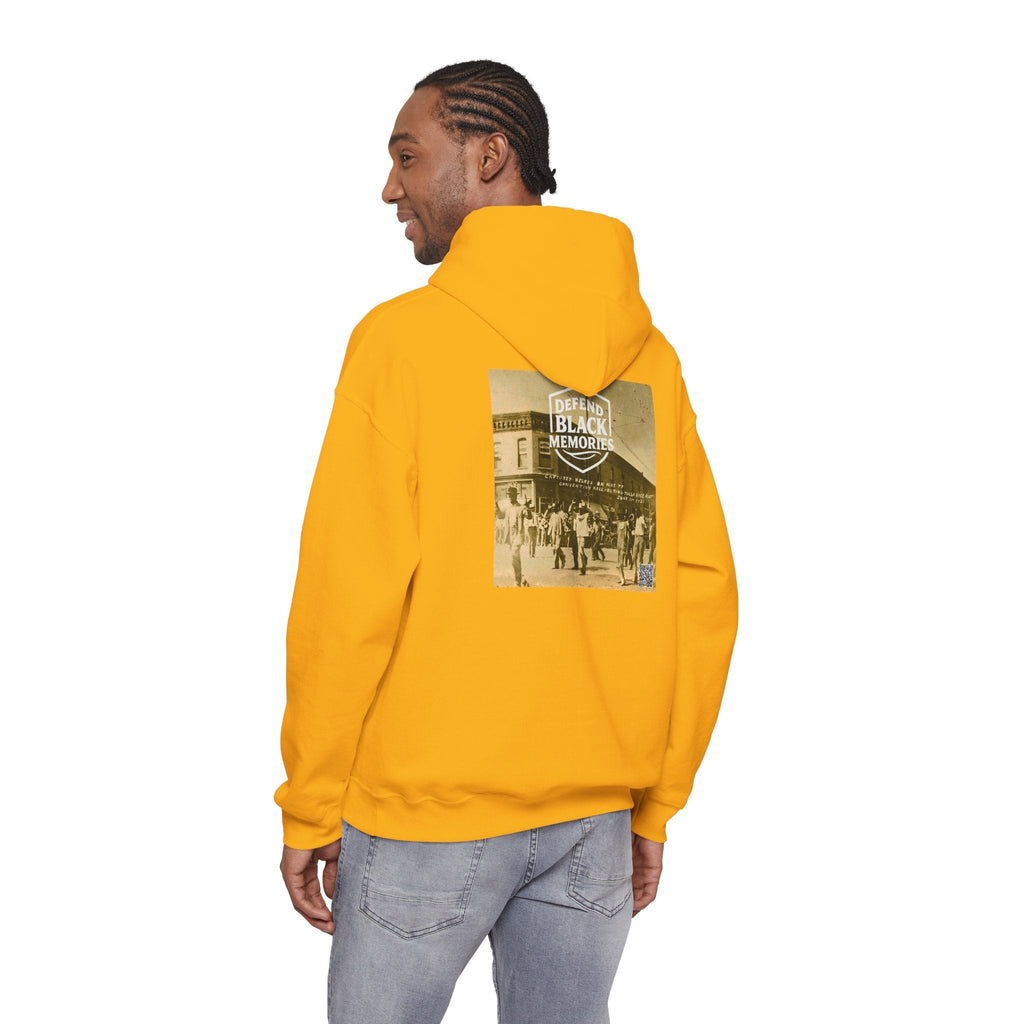 Tulsa Race Massacre, Historical Portrait Hoody, w/Back Graphic
