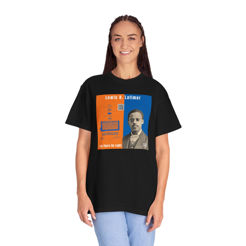 Lewis H. Latimer, Unisex, Historical Portrait T-shirt (City Champs)