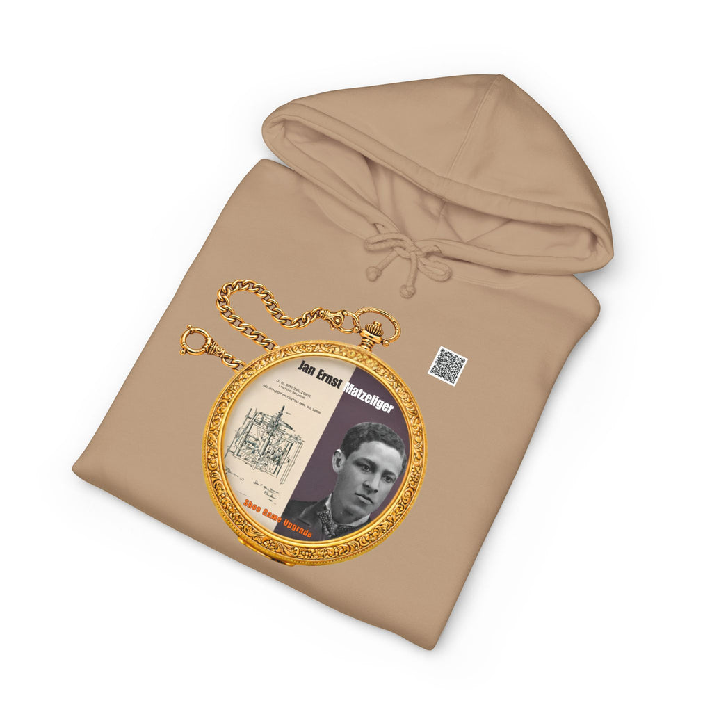 Jan Ernst Matzeliger Historical Portrait Pocket Watch Hoodie