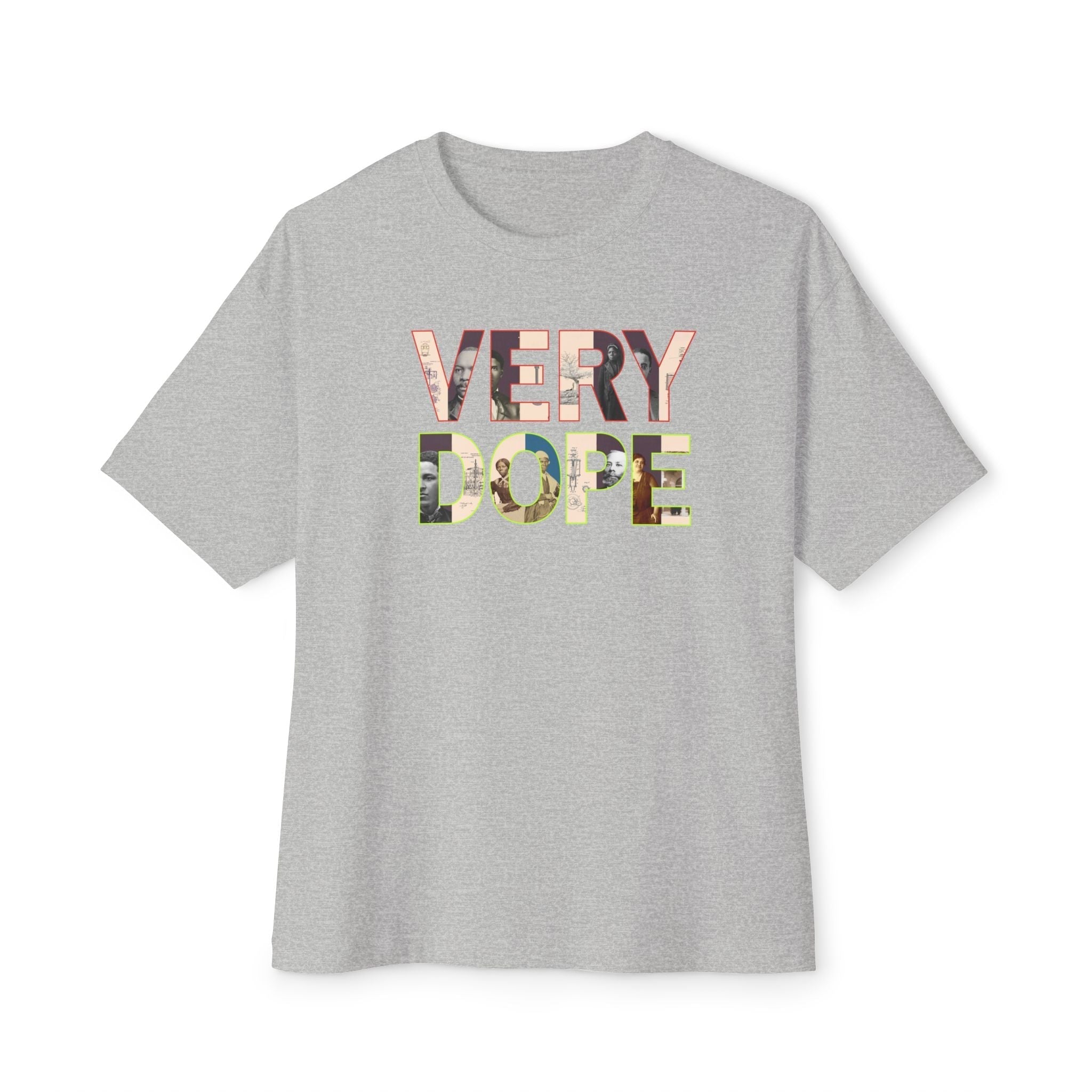 Very Dope 'Defend Black Memories' Icons Tee — Oversized Boxy T-Shirt