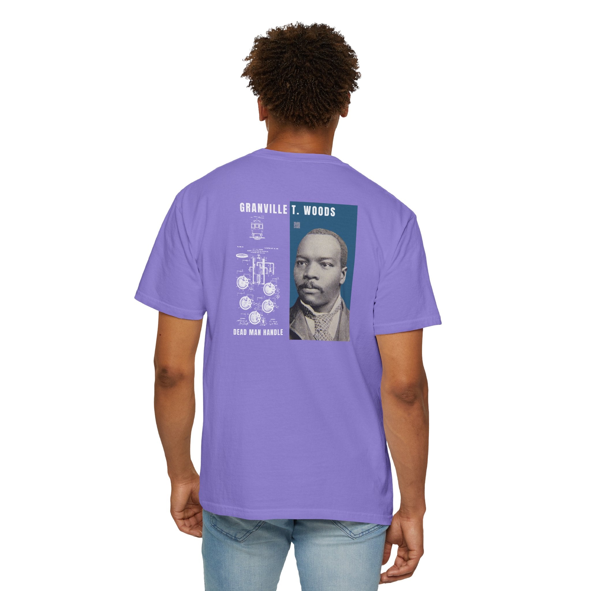Granville T. Woods, 2 Side, Unisex, Historical Portrait T-shirt (City Champs)