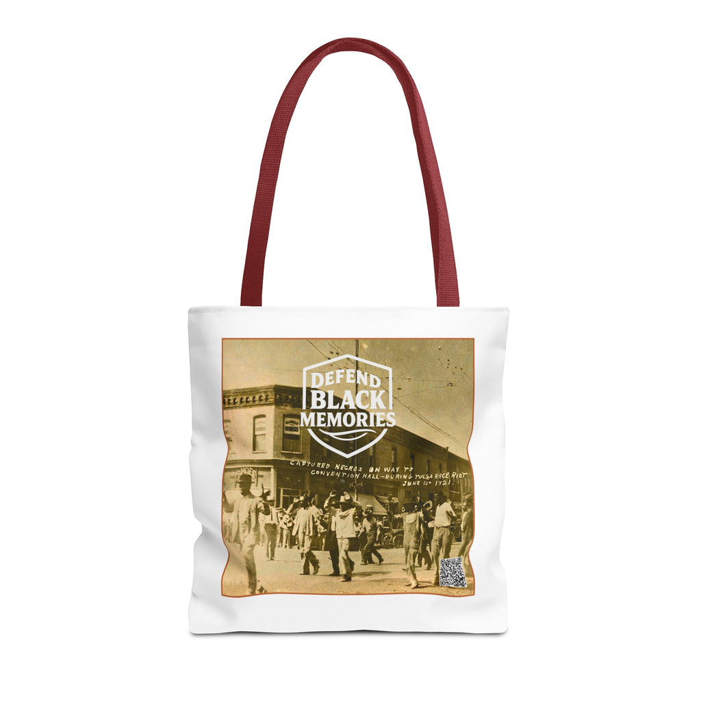 Tulsa Massacre Tote Bag (White)