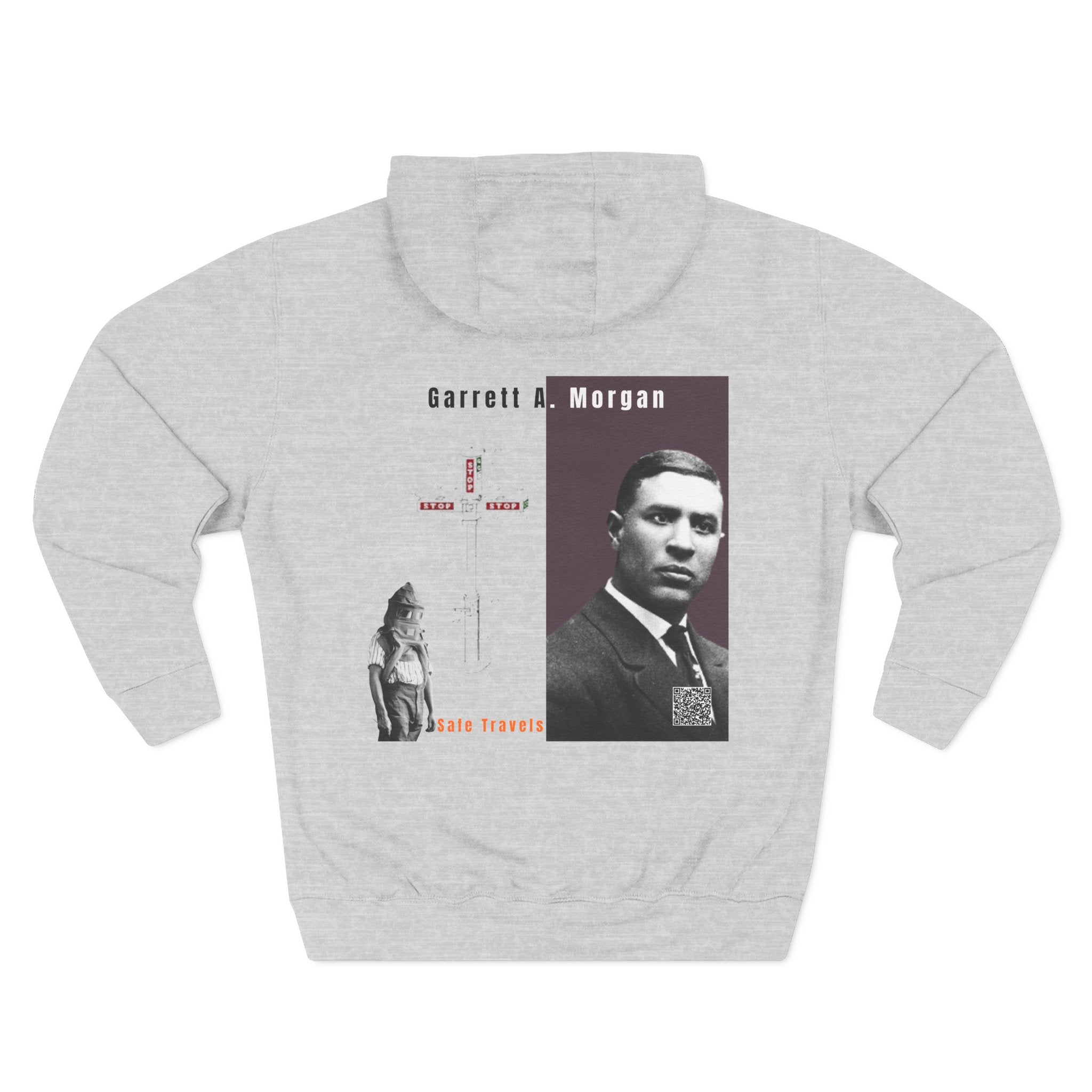 Defend Black Memories: Garrett A. Morgan Tribute Hoodie – Vintage Inventor Graphic Fleece Hoodie