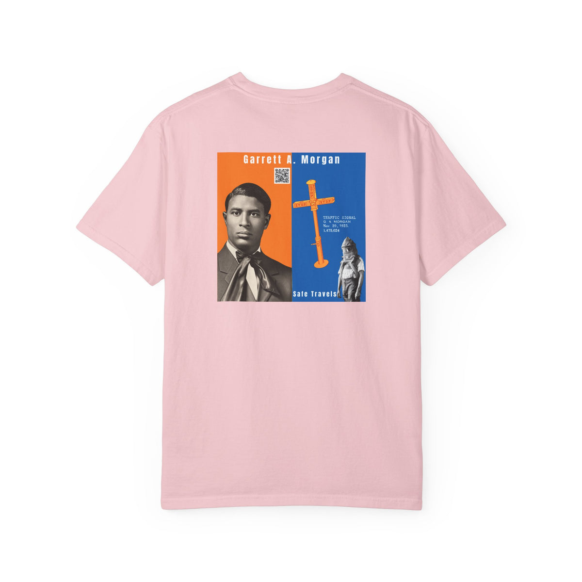 Garrett A. Morgan, 2 Side, Historical Portrait T-shirt (City Champs)