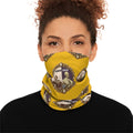 Tubman-Truth Winter Neck Gaiter With Drawstring (Mustard)
