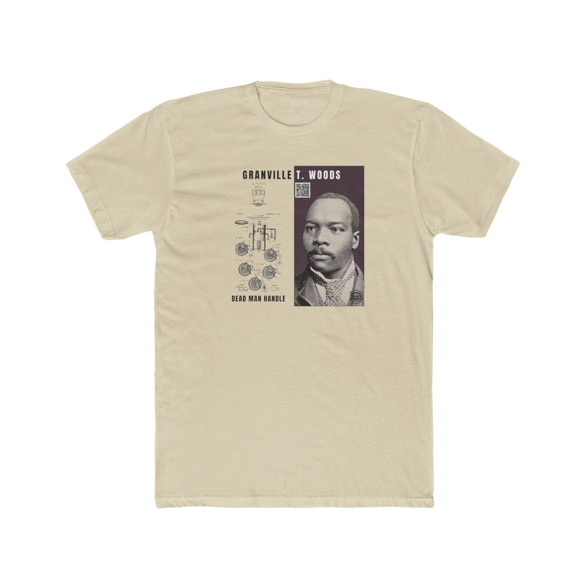 Granville T. Woods, Unisex, Historical Portrait T-Shirt (City Champs)
