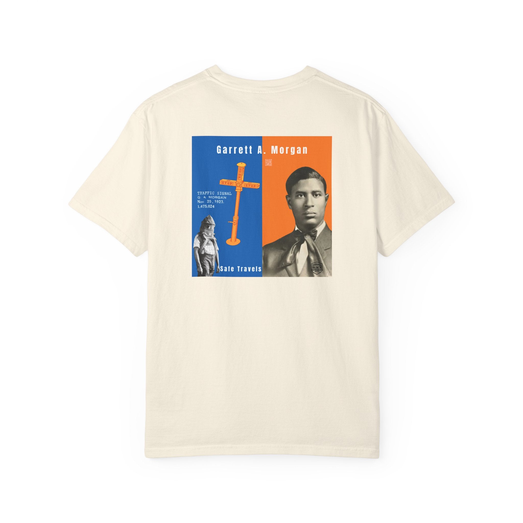 Garrett A. Morgan, 2 Side, Historical Portrait T-shirt (City Champs)