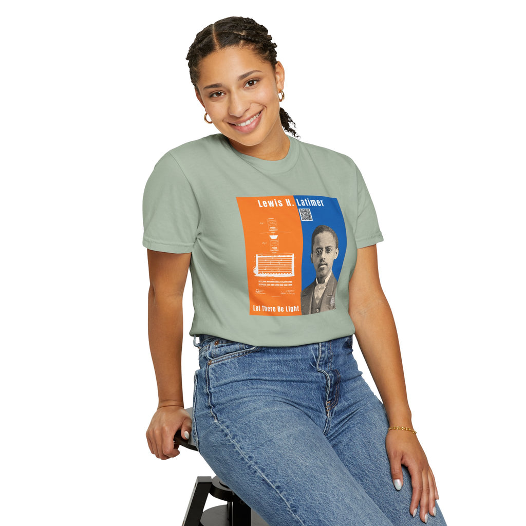 Lewis H. Latimer, Unisex, Historical Portrait T-shirt (City Champs)