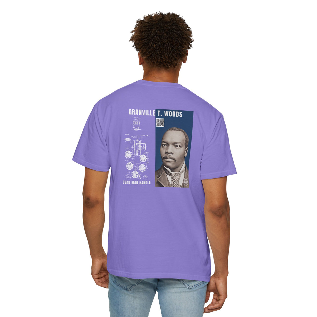 Granville T. Woods, 2 Side, Unisex, Historical Portrait T-shirt (City Champs)