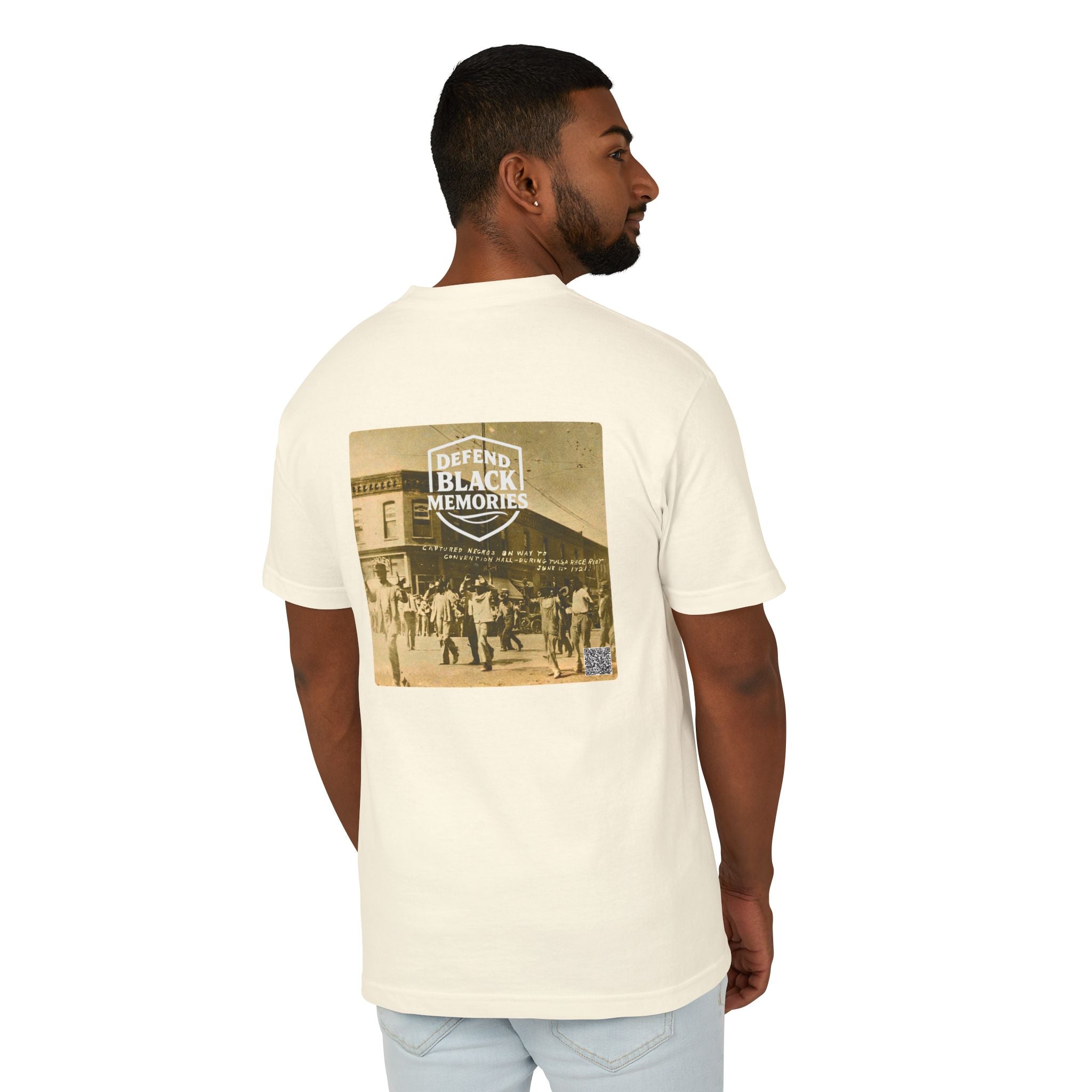 Tulsa Race Massacre, Unisex, Historical Portrait T-Shirt