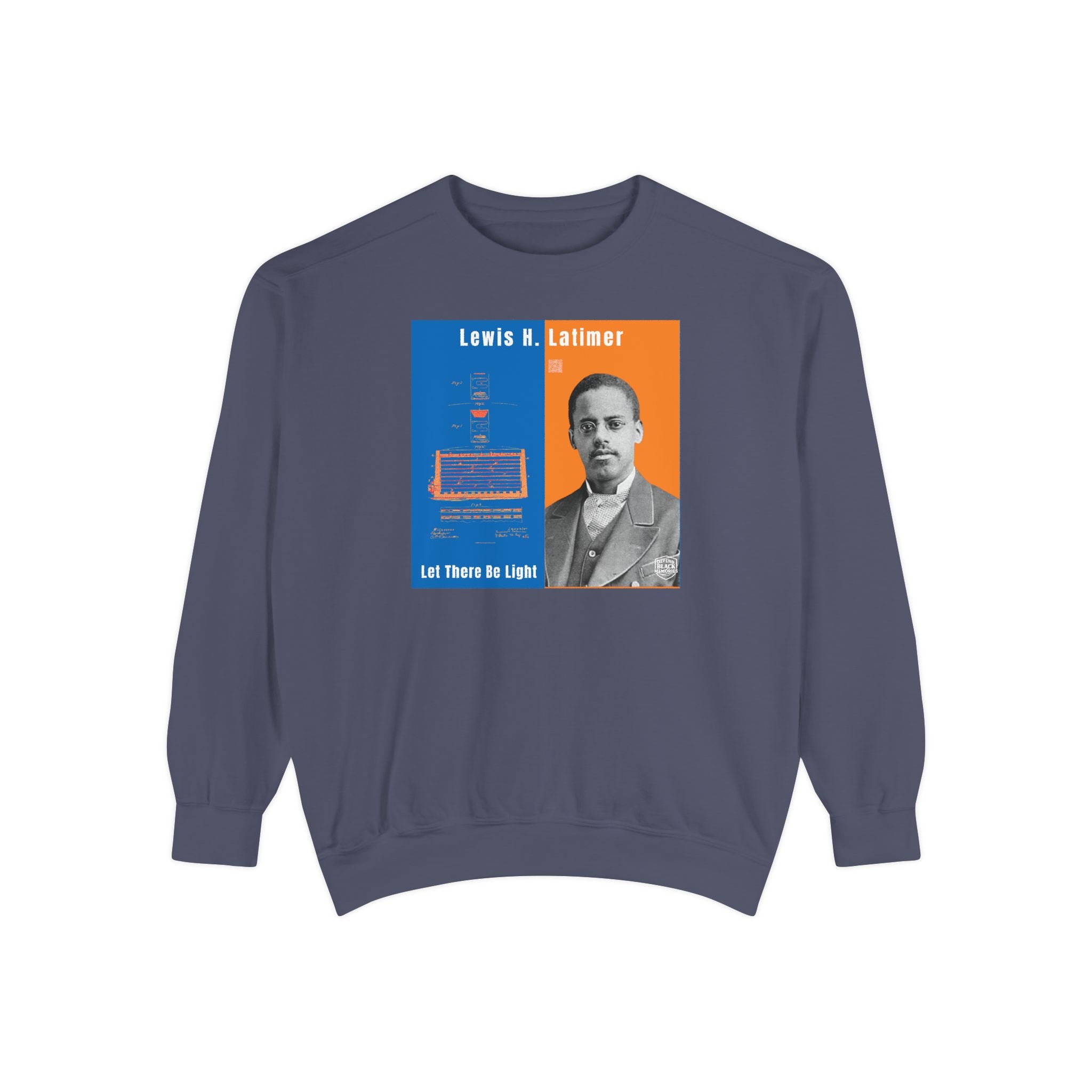 Lewis Latimer Unisex Garment-Dyed Sweatshirt (City Champs)