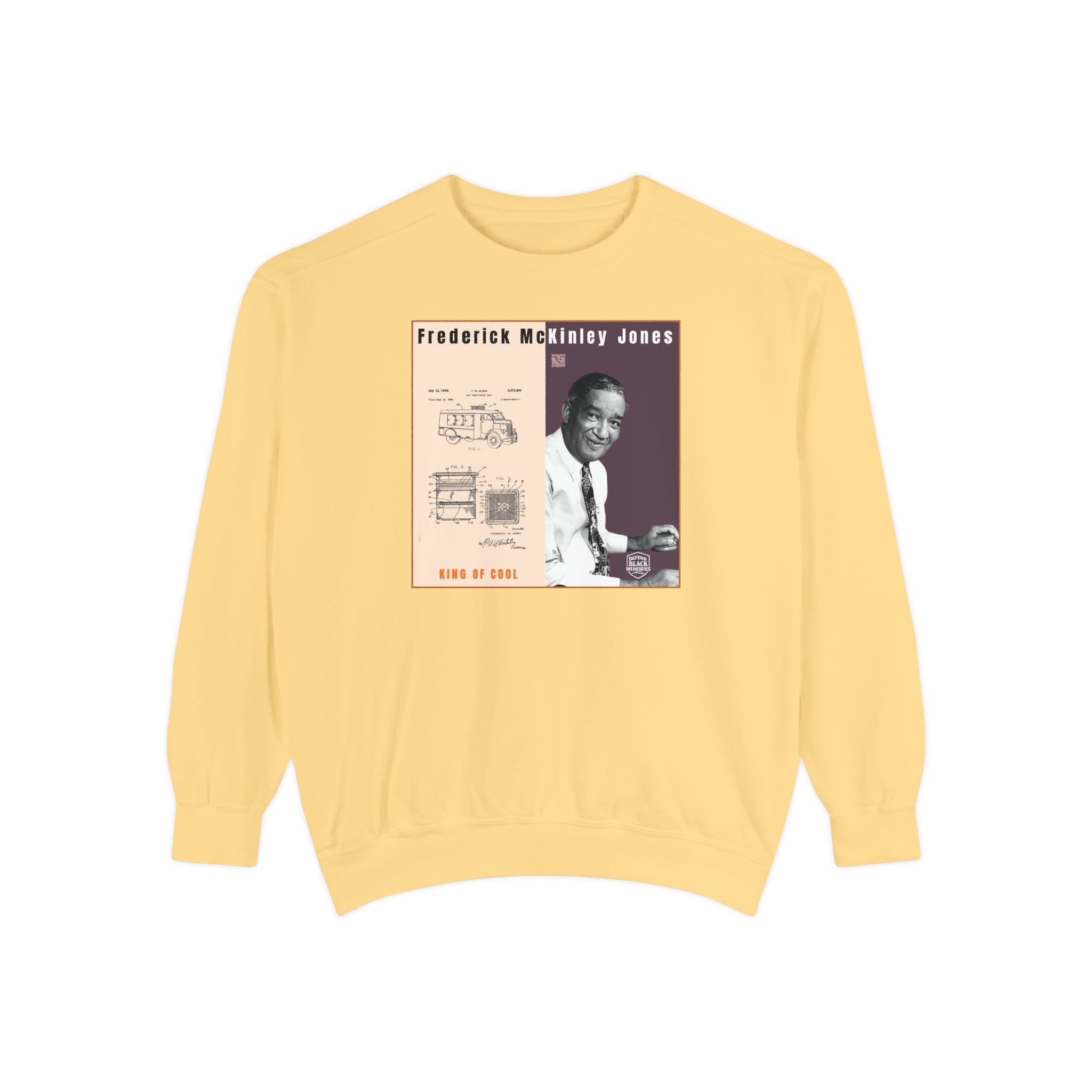 Frederick McKinley Jones, Unisex, Garment-Dyed Sweatshirt