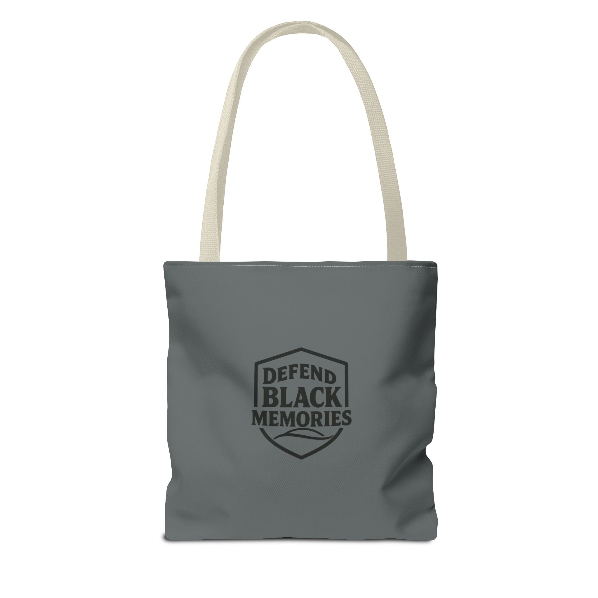 Tubman-Truth Brooch Graphic Tote Bag (Dark grey)