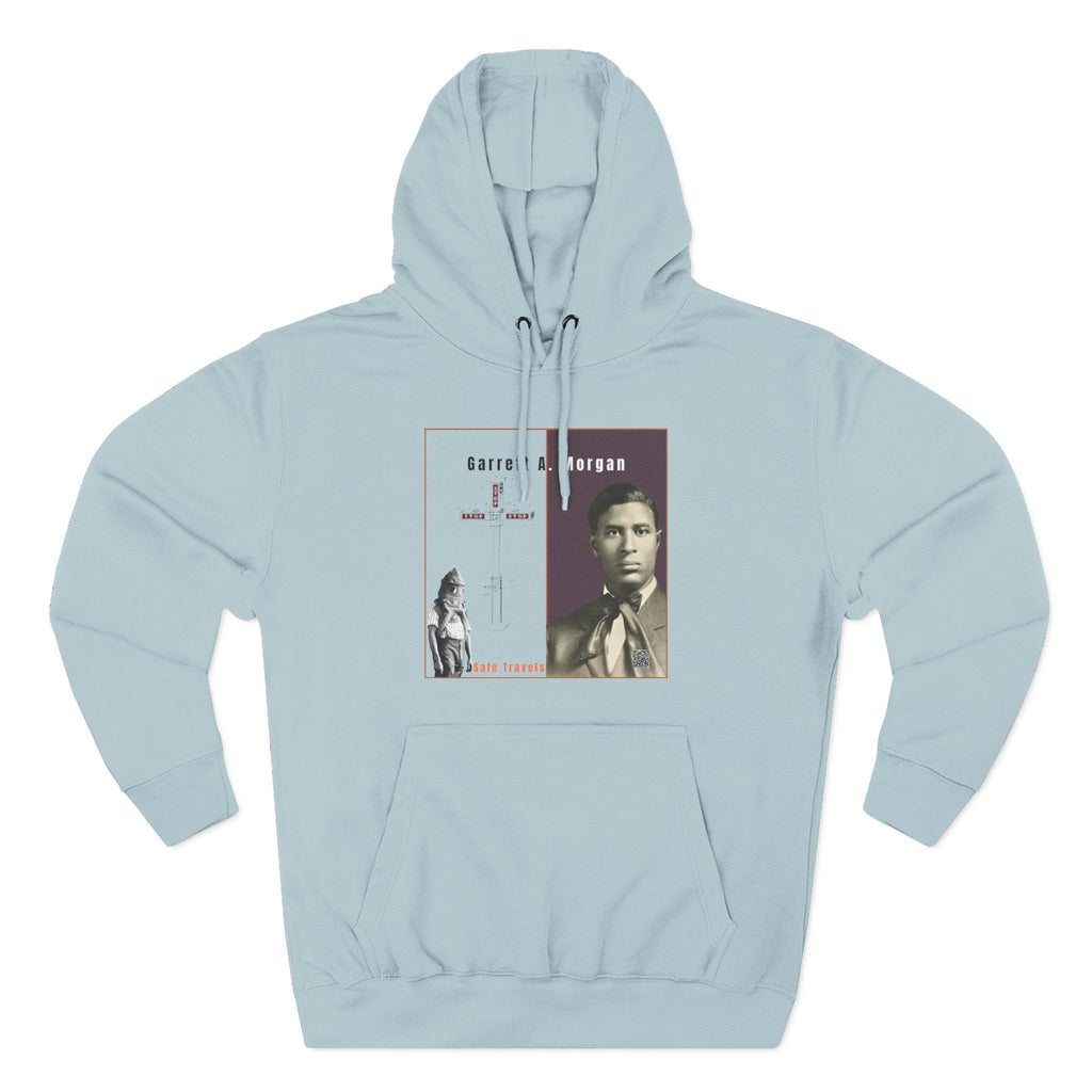 Garrett A. Morgan, Unisex, Three-Panel Historic Portrait Hoodie