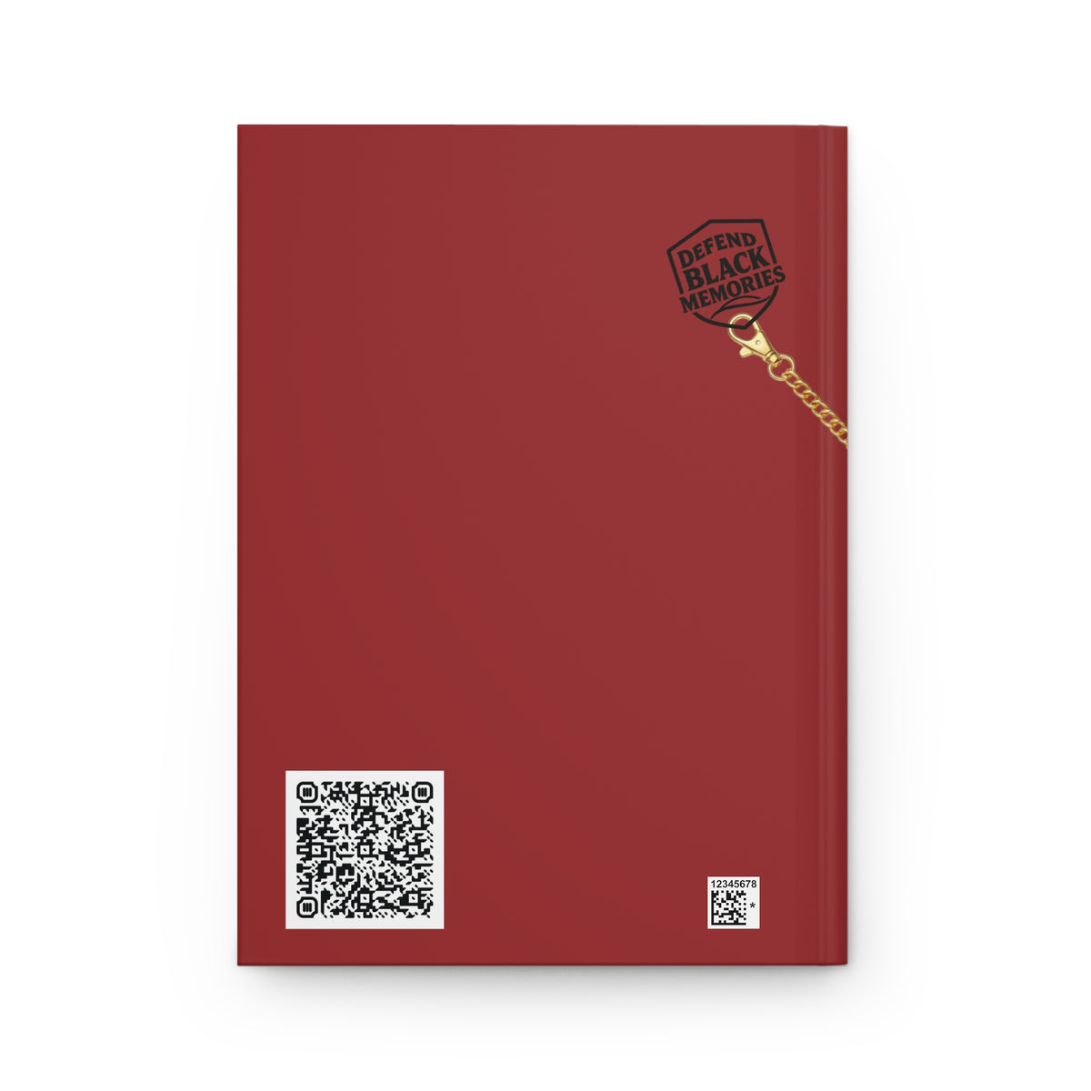 Frederick McKinley Jones Hardcover Journal Matte (Burgundy)