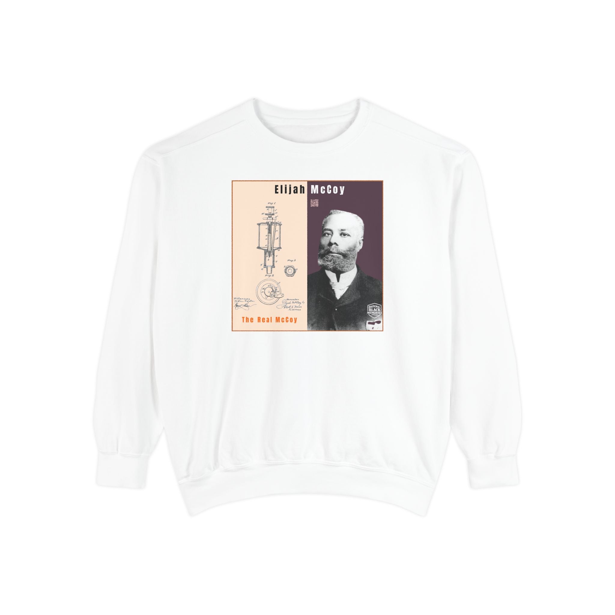 "The Real McCoy" Elijah McCoy Garment Dyed Tribute Sweatshirt (City Champs)