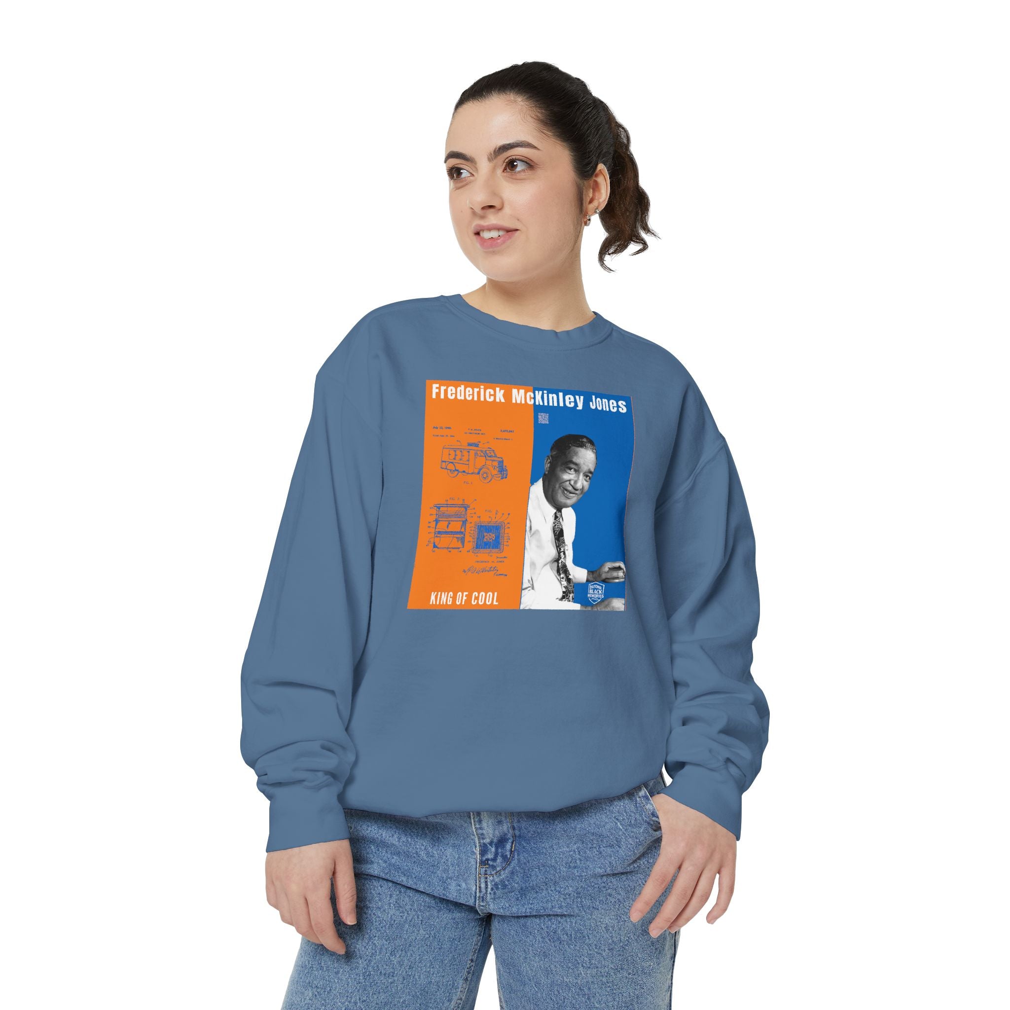 Frederick McKinley Jones, Unisex, Garment-Dyed Sweatshirt