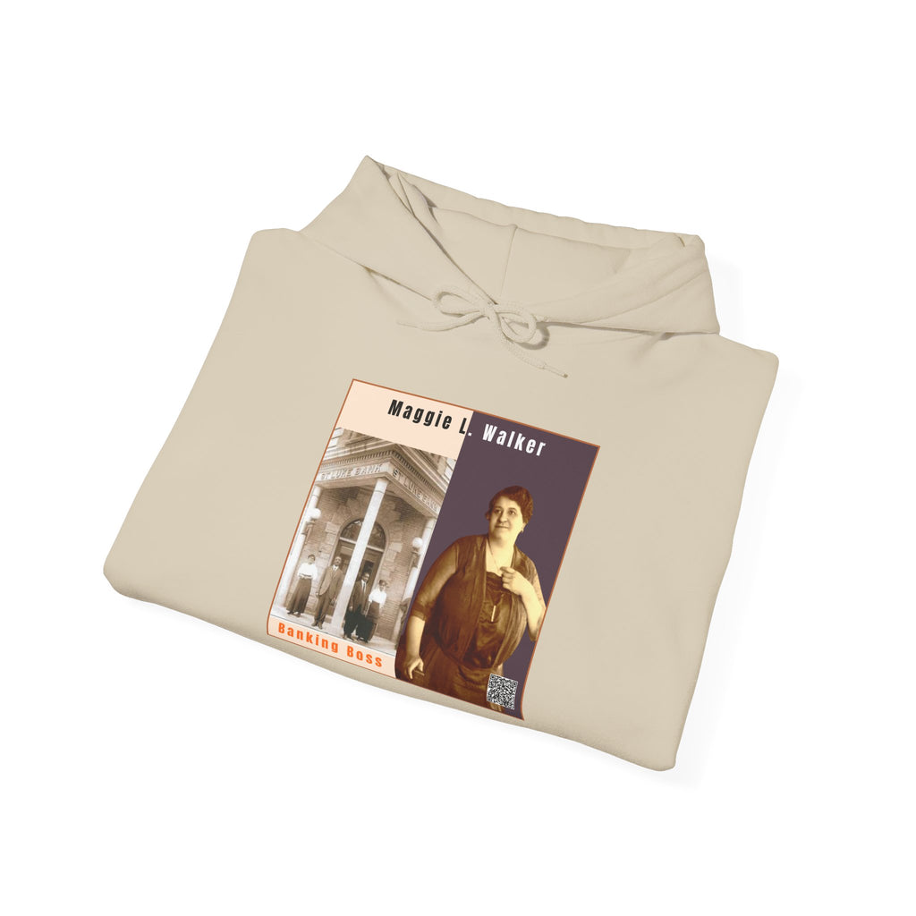 Defend Black Memories: Maggie L Walker Unisex Heavy Blend™ Hooded Sweatshirt