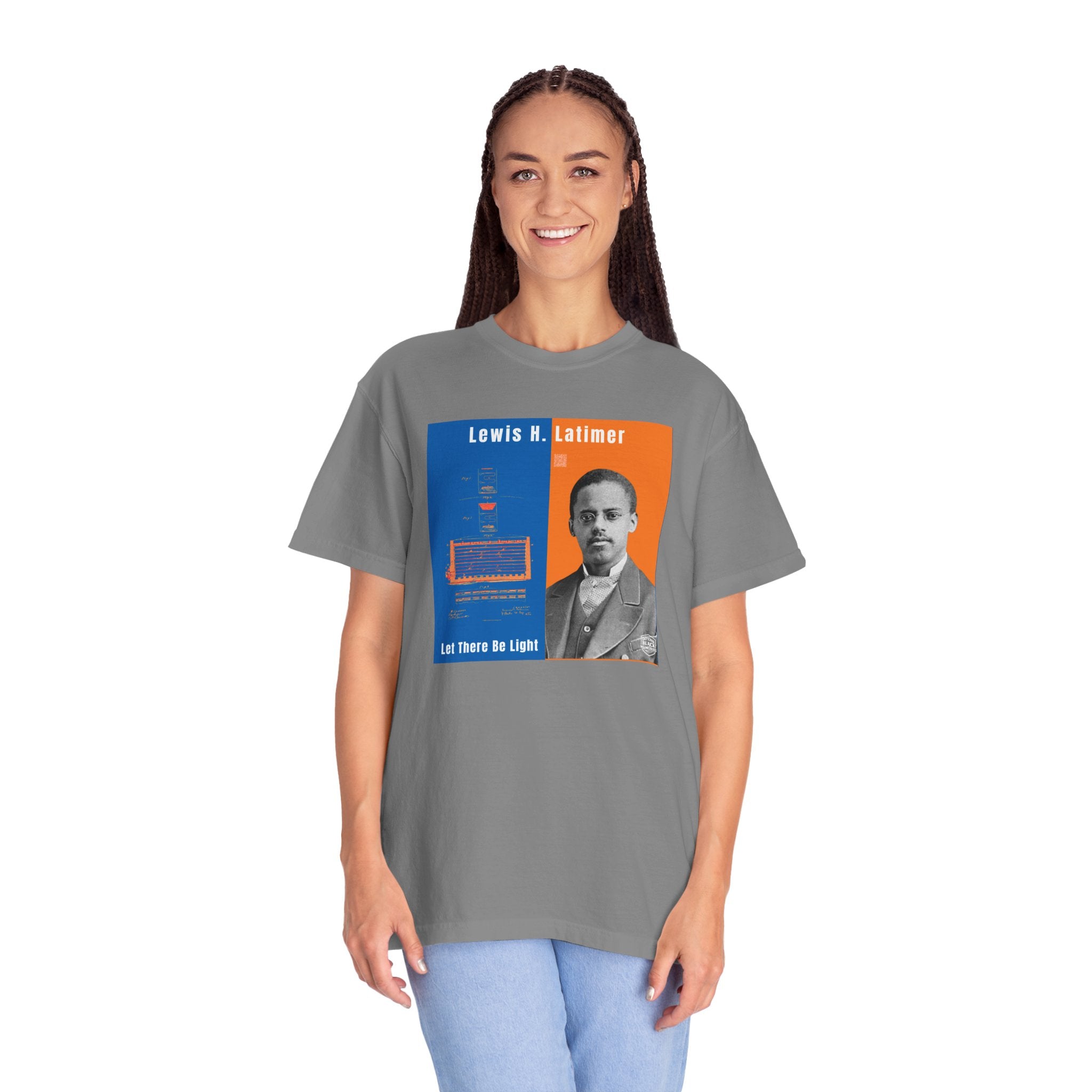 Lewis H. Latimer, Unisex, Historical Portrait T-shirt (City Champs)