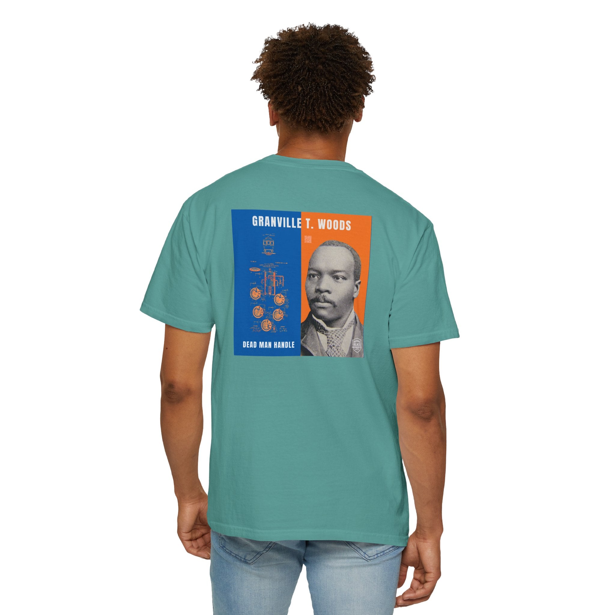 Granville T. Woods, 2 Side, Unisex, Historical Portrait T-shirt (City Champs)