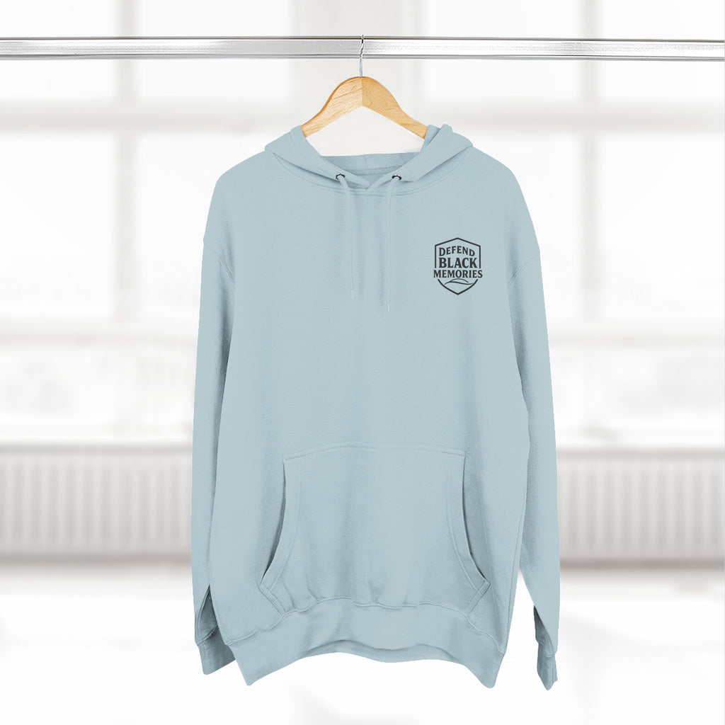 Granville T. Woods, 2 Side, Three-Panel Fleece Hoodie