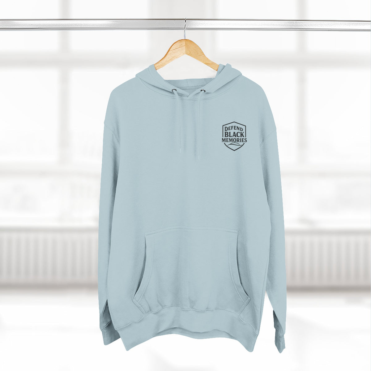 Granville T. Woods, 2 Side, Three-Panel Fleece Hoodie