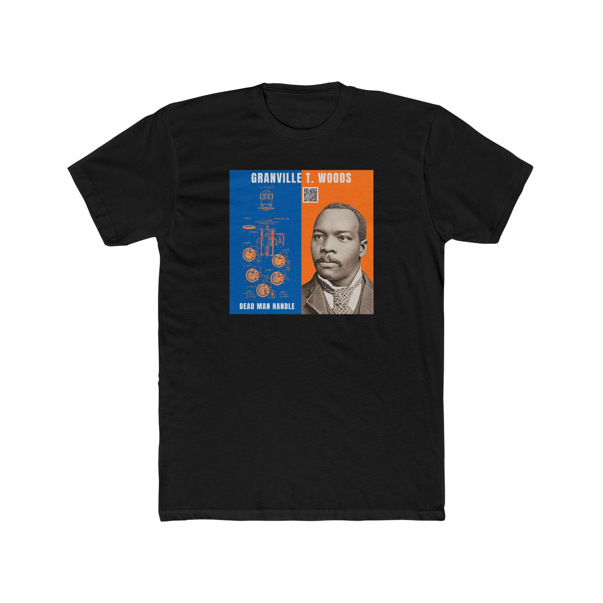 Granville T. Woods, Unisex, Historical Portrait T-Shirt (City Champs)