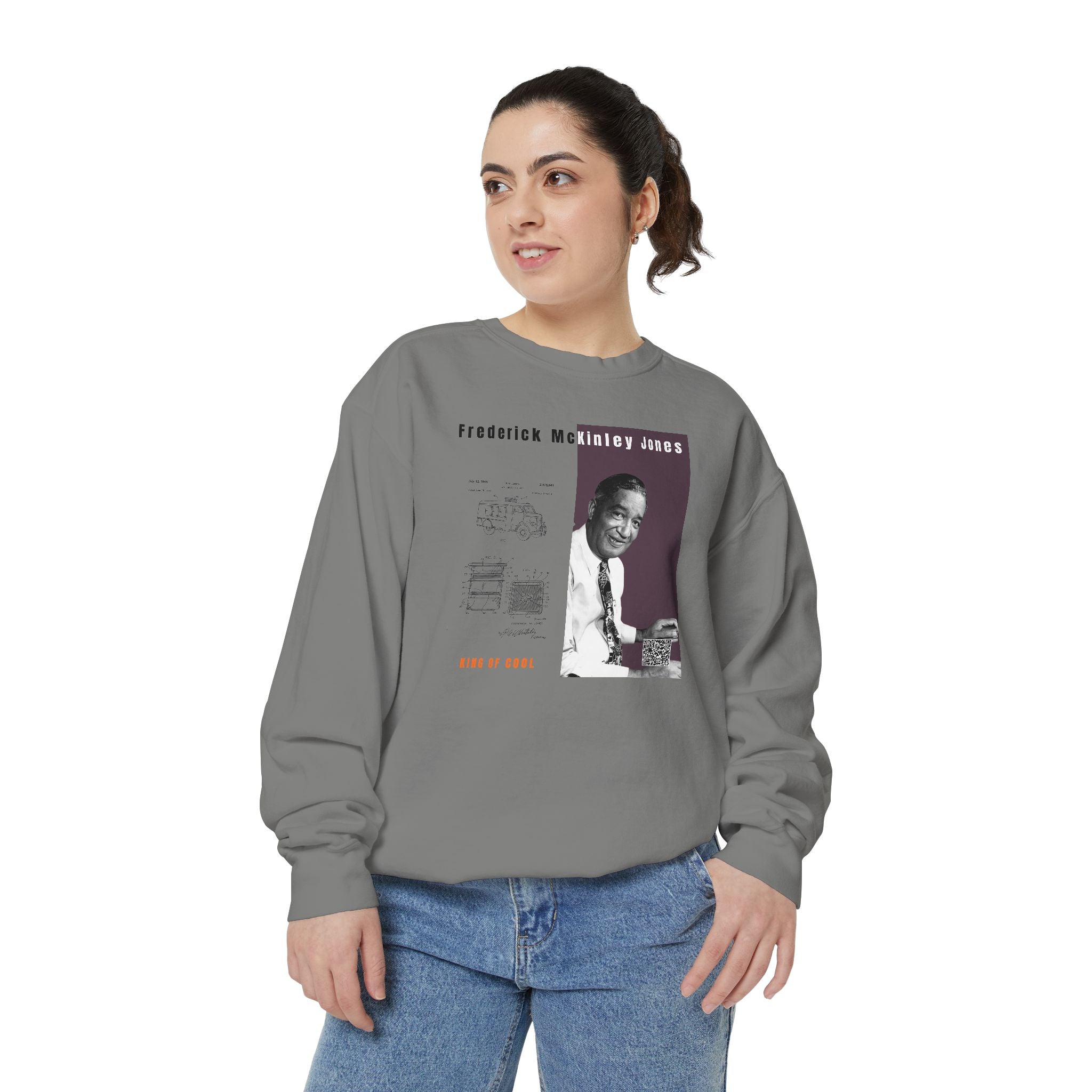 Frederick McKinley Jones, Unisex, Garment-Dyed Sweatshirt