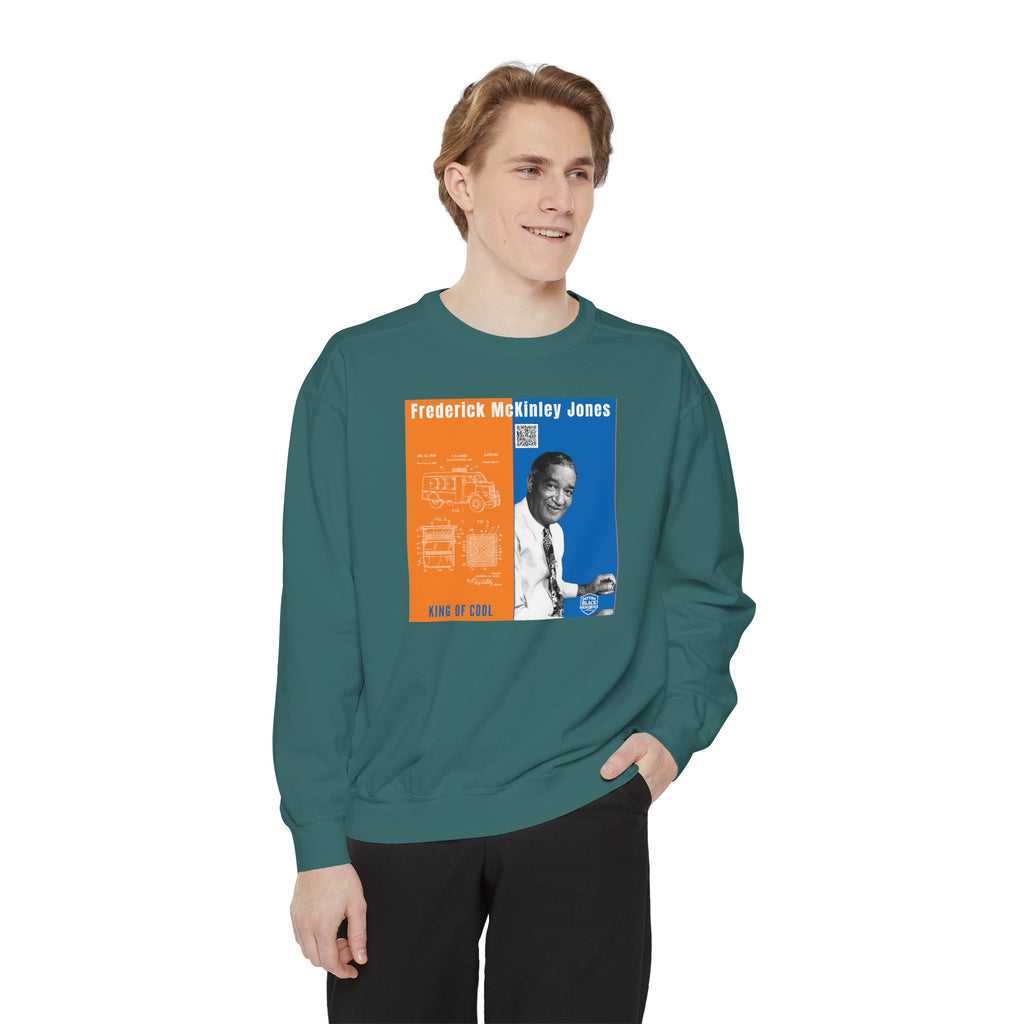 Frederick McKinley Jones, Unisex, Garment-Dyed Sweatshirt (City Champs)
