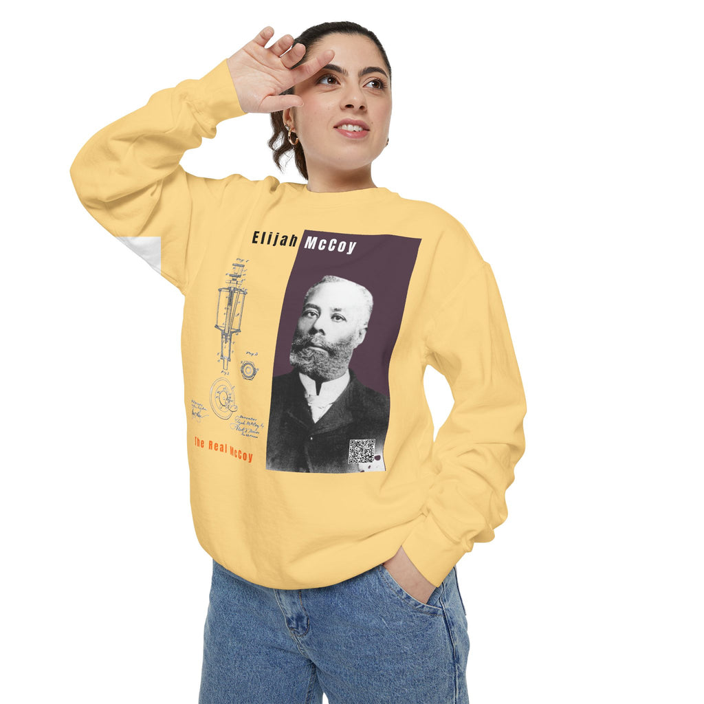 Defend Black Memories "The Real McCoy" Sweatshirt — Elijah McCoy Tribute