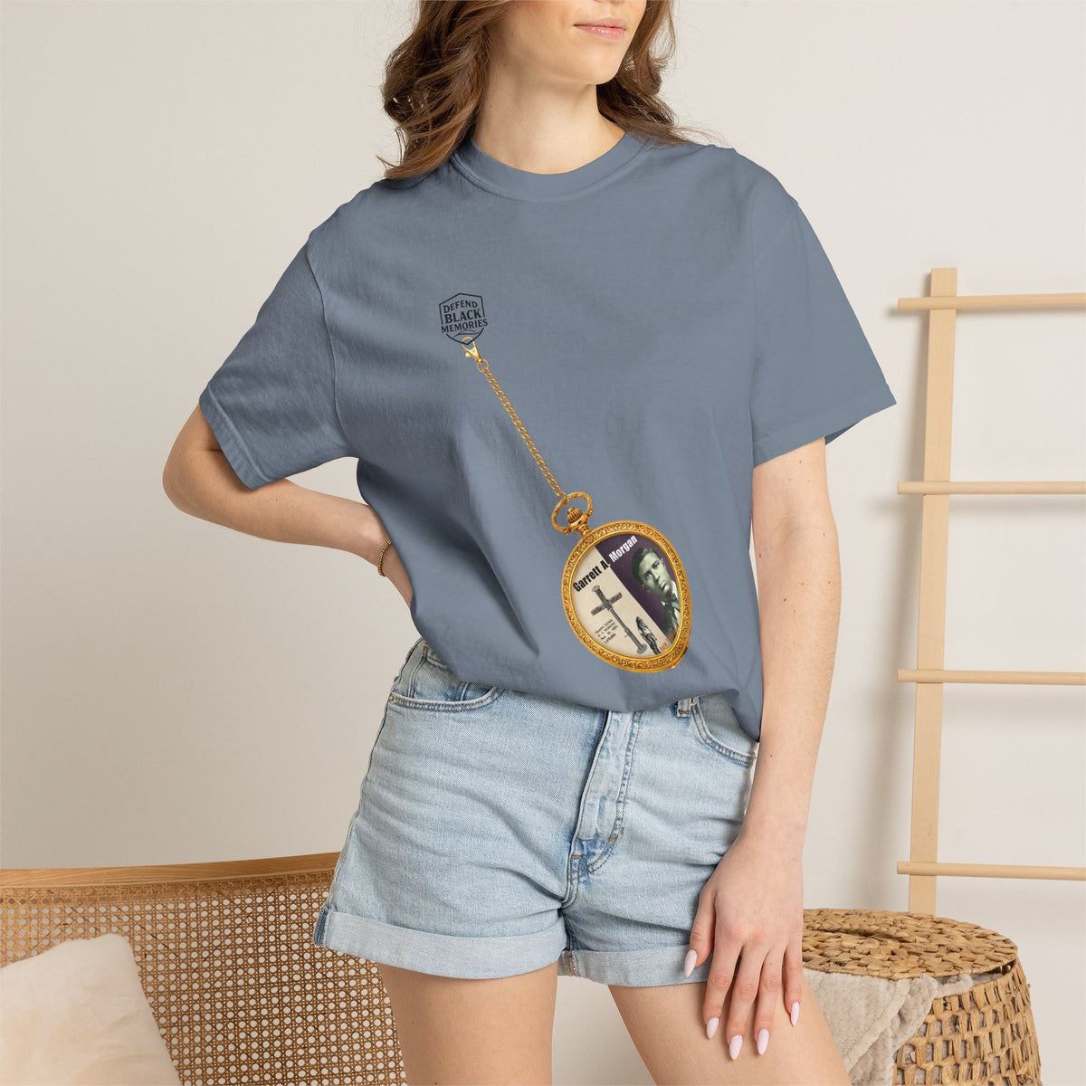 Garrett A. Morgan Pocket Watch T-Shirt