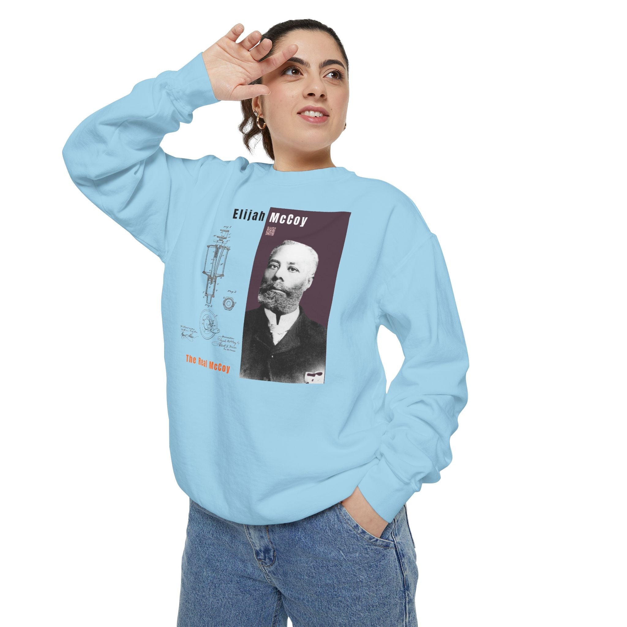 Defend Black Memories "The Real McCoy" Sweatshirt — Elijah McCoy Tribute