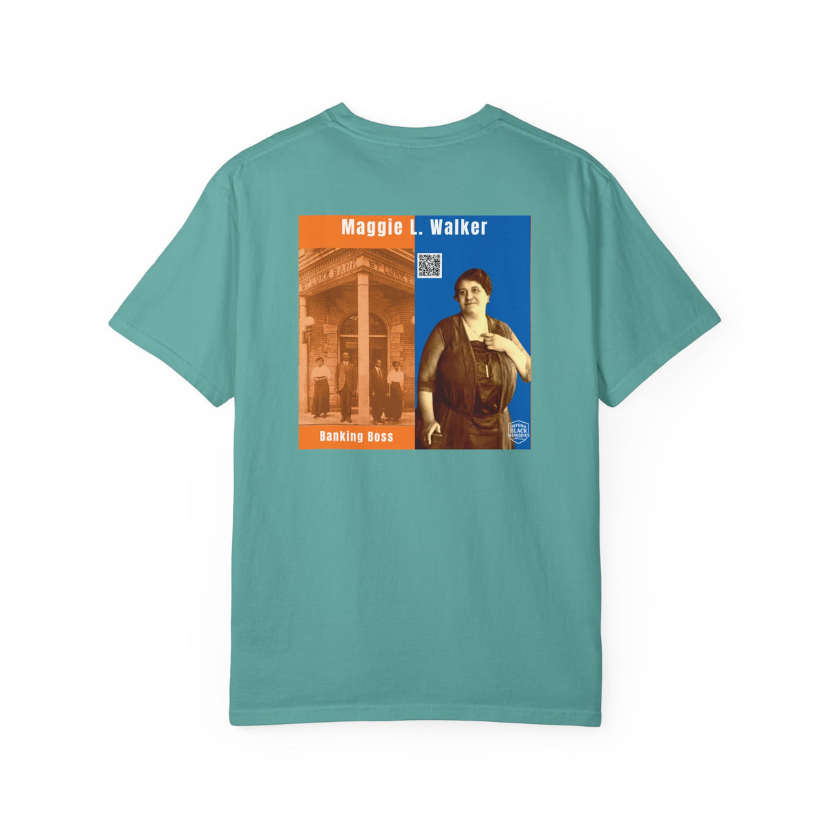 Maggie L. Walker, Unisex, 2 Side Historical Portrait T-shirt