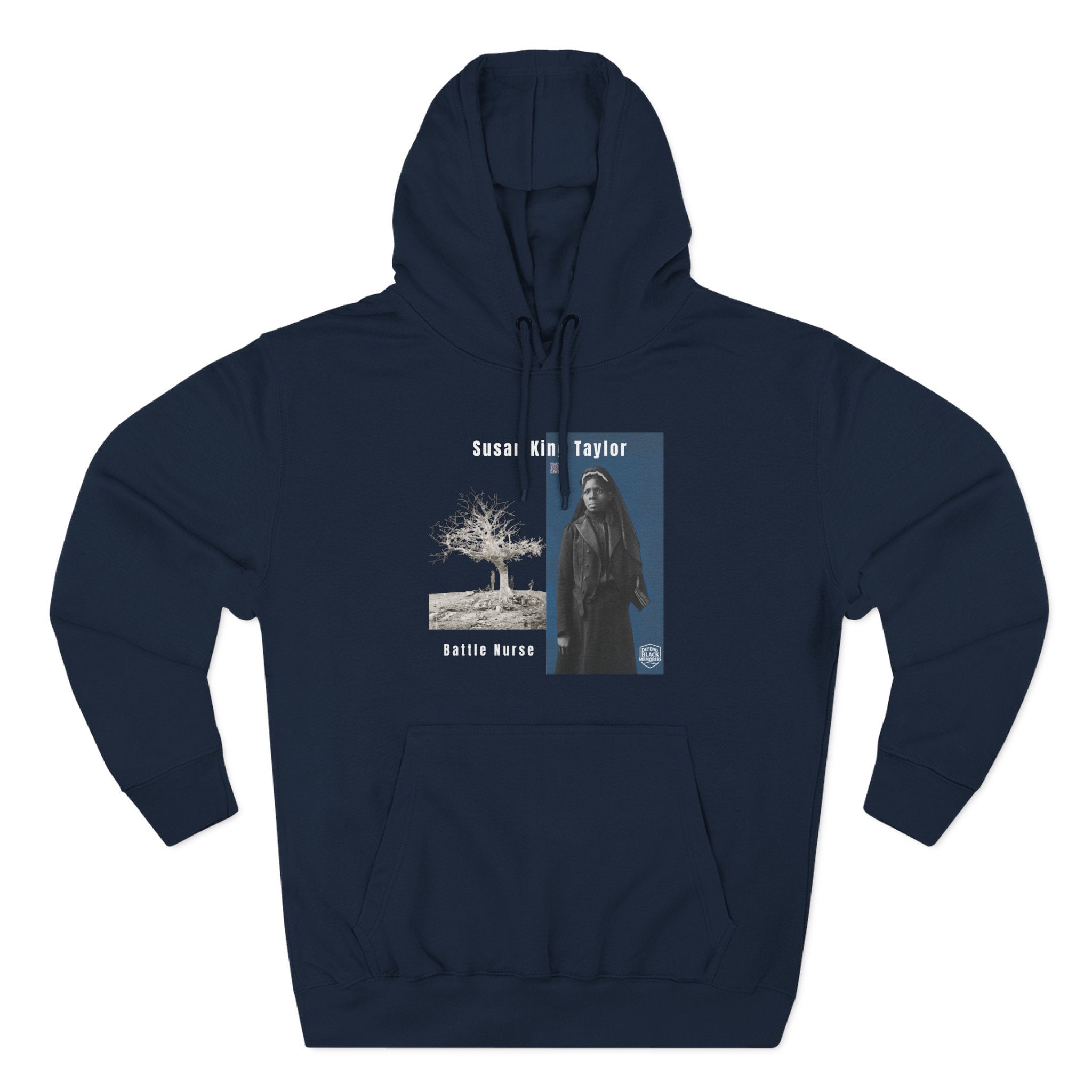 Susan King Taylor, Three-panel Historical Portrait Hoodie