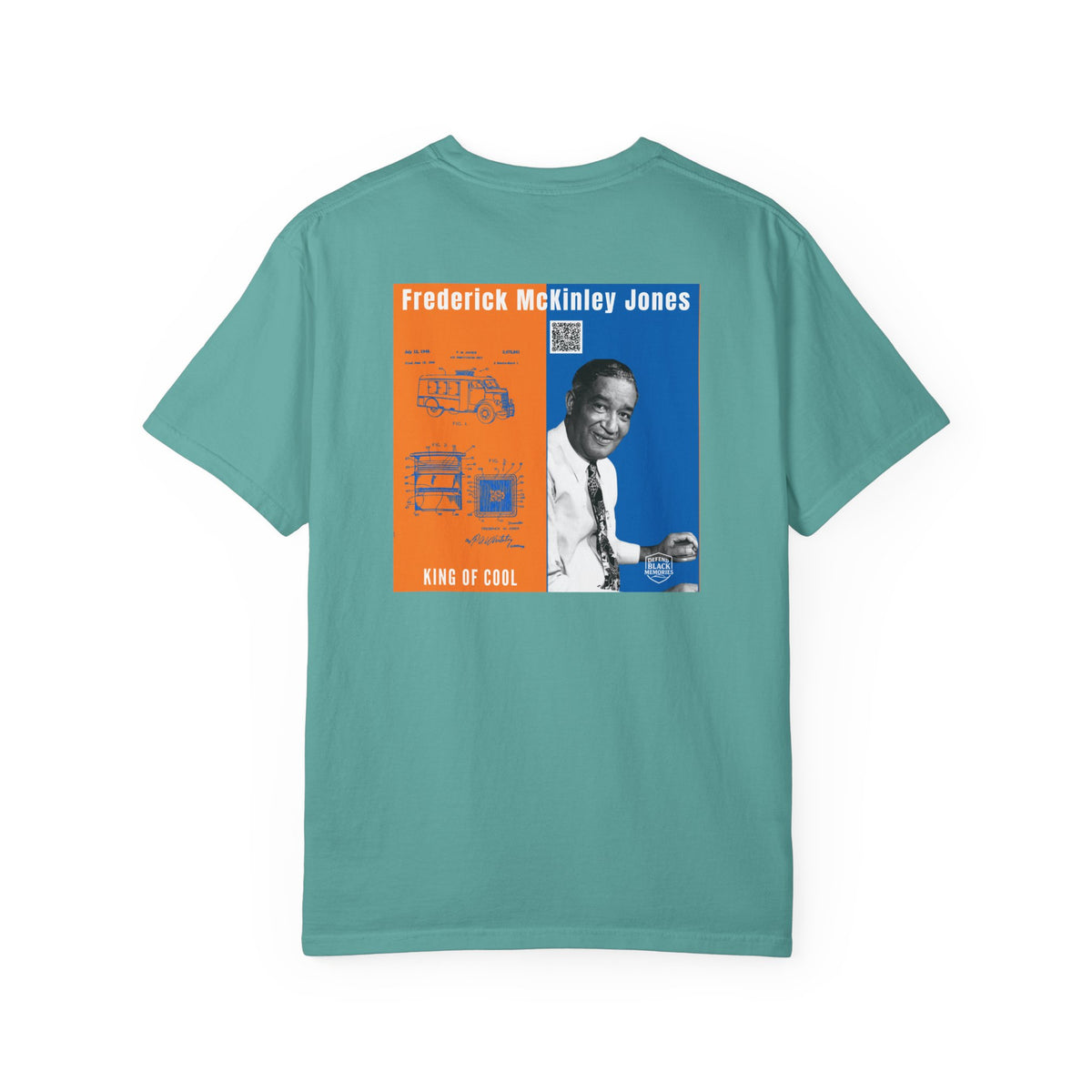Frederick McKinley Jones, 2 Side, Unisex, Historical Portrait T-shirt (CIty Champs)