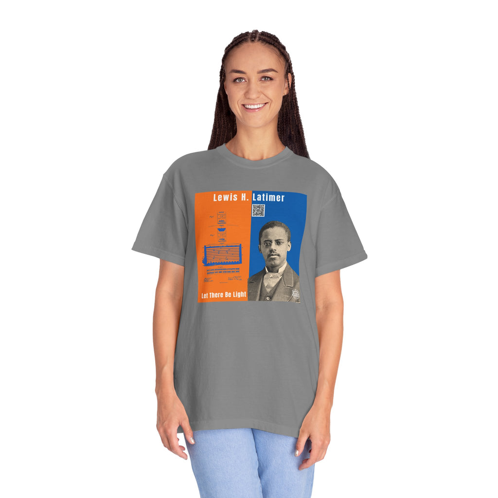 Lewis H. Latimer, Unisex, Historical Portrait T-shirt (City Champs)